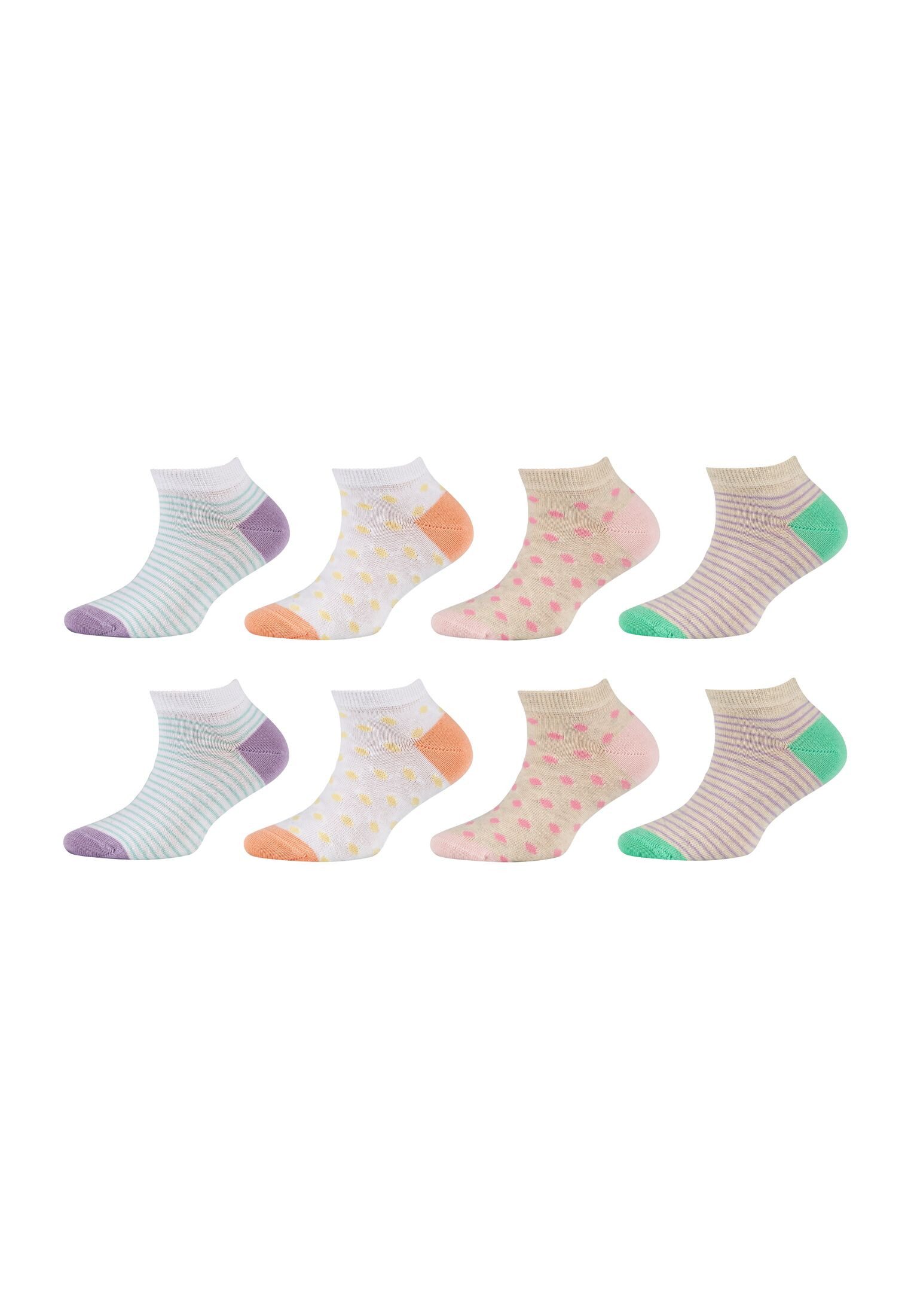 Sneakersocken Sneakersocken motiv 8er Pack