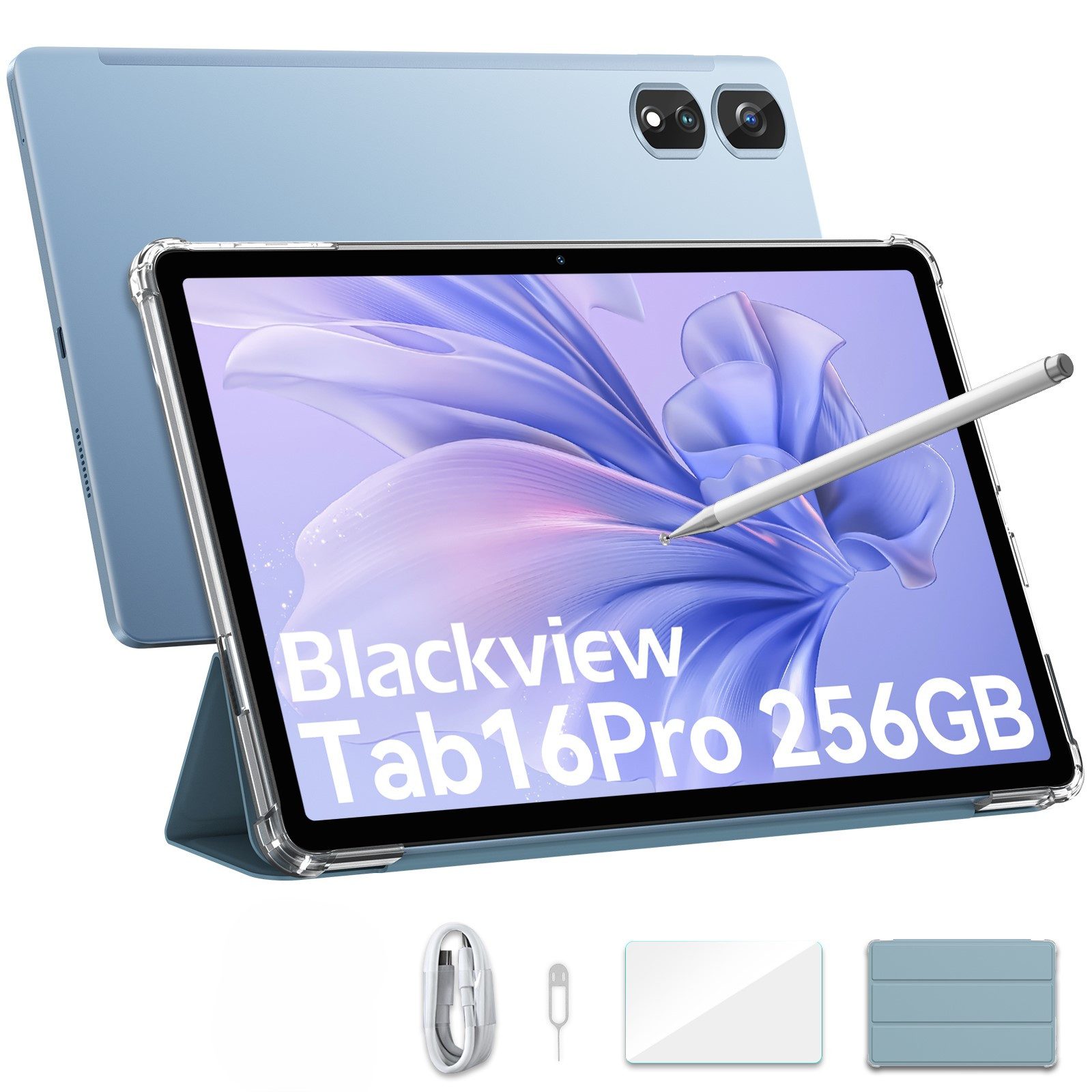 Tab16Pro(8+256) Dual-SIM 4G LTE incl. Stift/Hülle Tablet