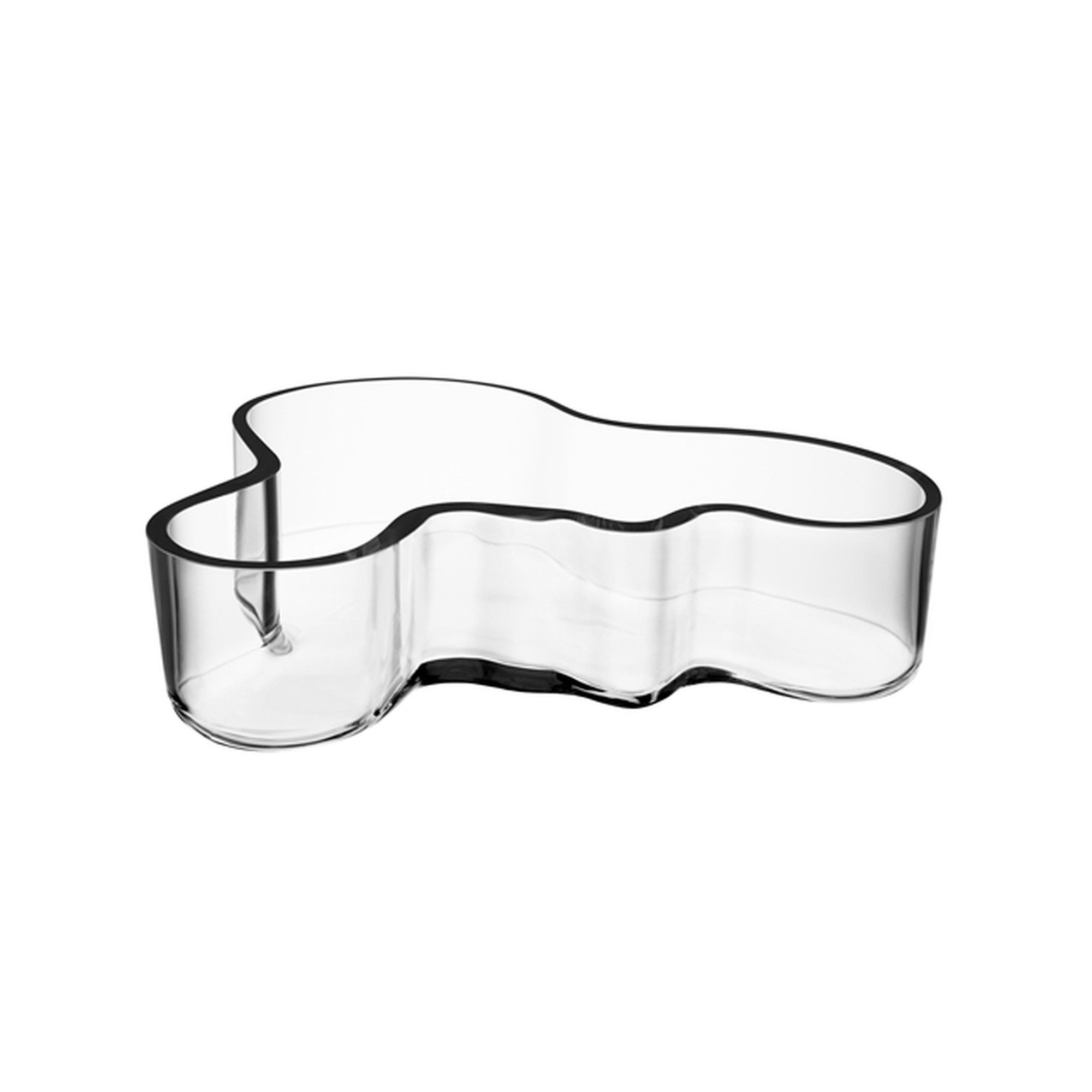 IITTALA Schale Iittala Aalto Schale 195x50mm klar, Glas
