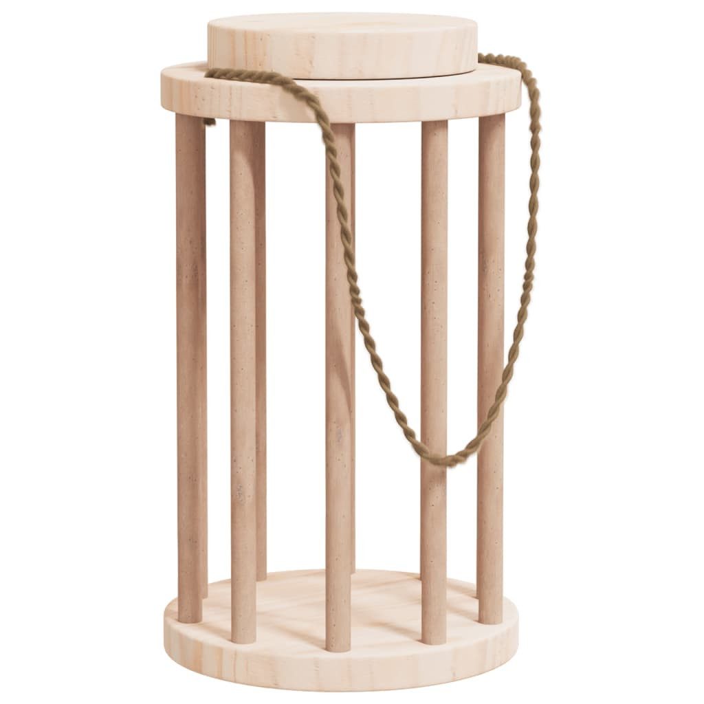 vidaXL Futterspender Heuraufe für Kaninchen Ø15x25,5 cm Massivholz Tanne