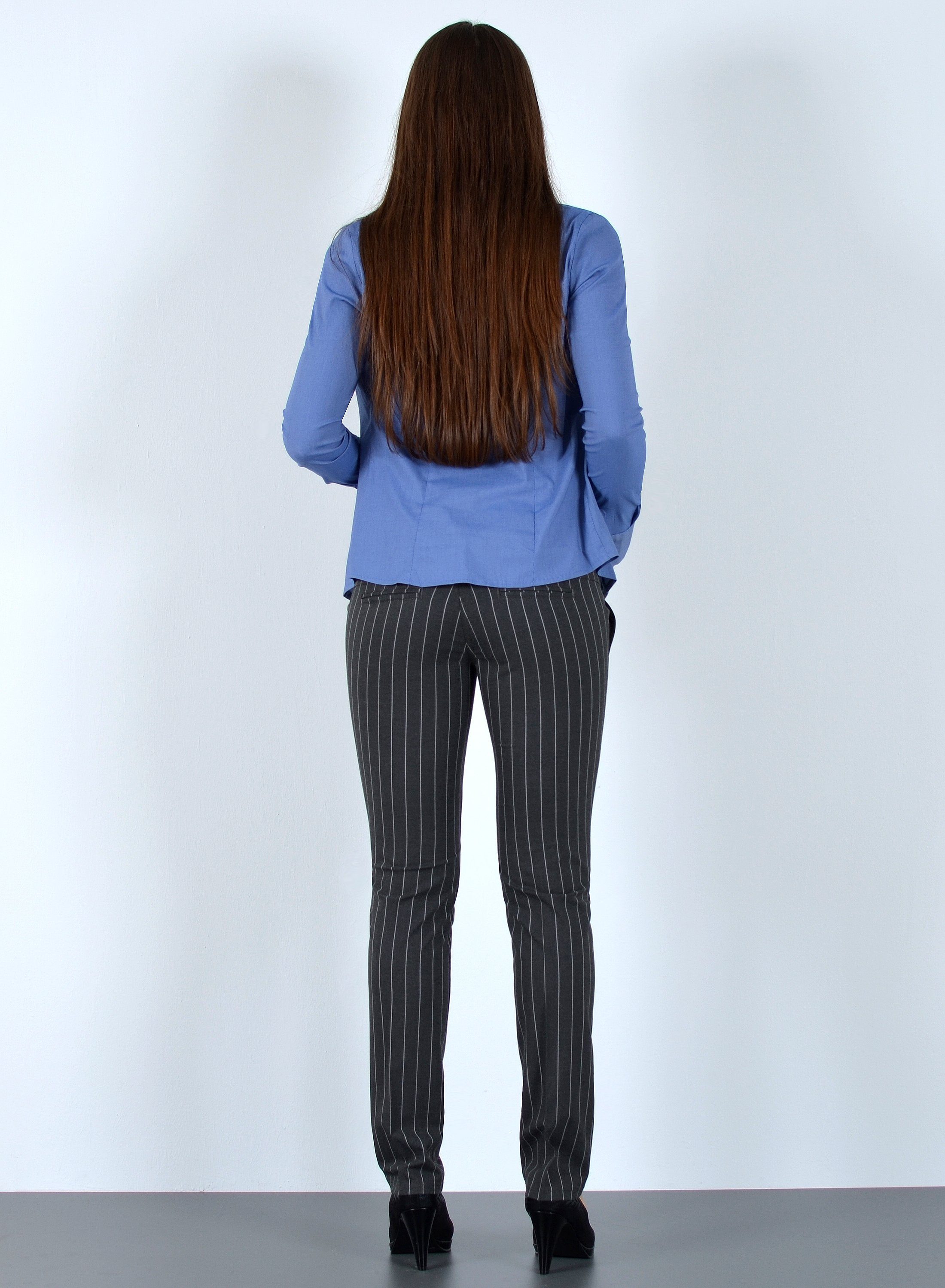 ESRA Umstandshose J490 Umstandsmode Hose Damen Stretch Schwangerschaftshose elastischer Bund