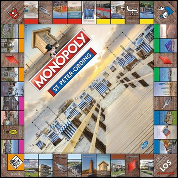 Winning Moves Spiel, Brettspiel Monopoly St. Peter-Ording