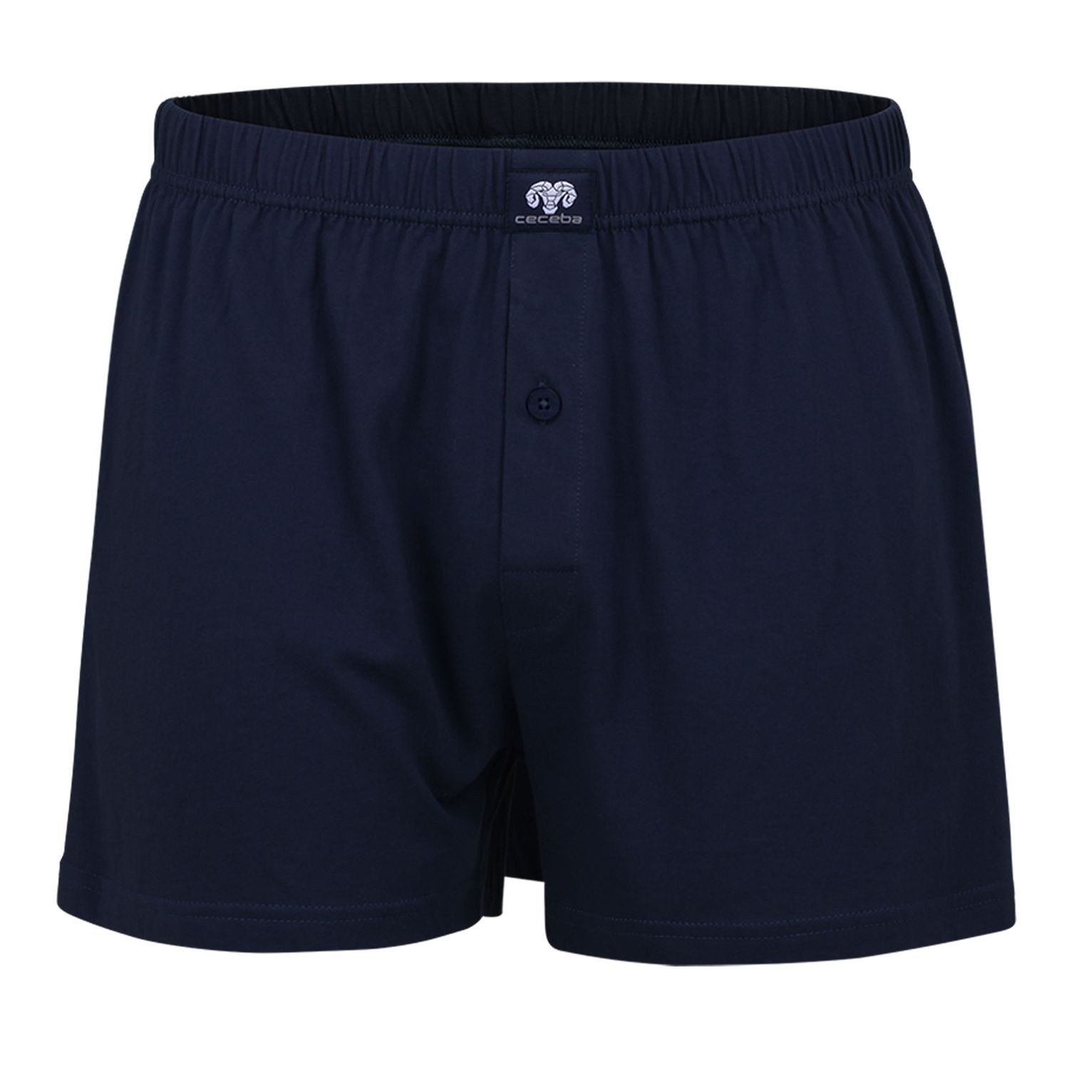 CECEBA Boxershorts (4-St) mit verdecktem Eingriff, auch in Übergrößen, 4er Pack