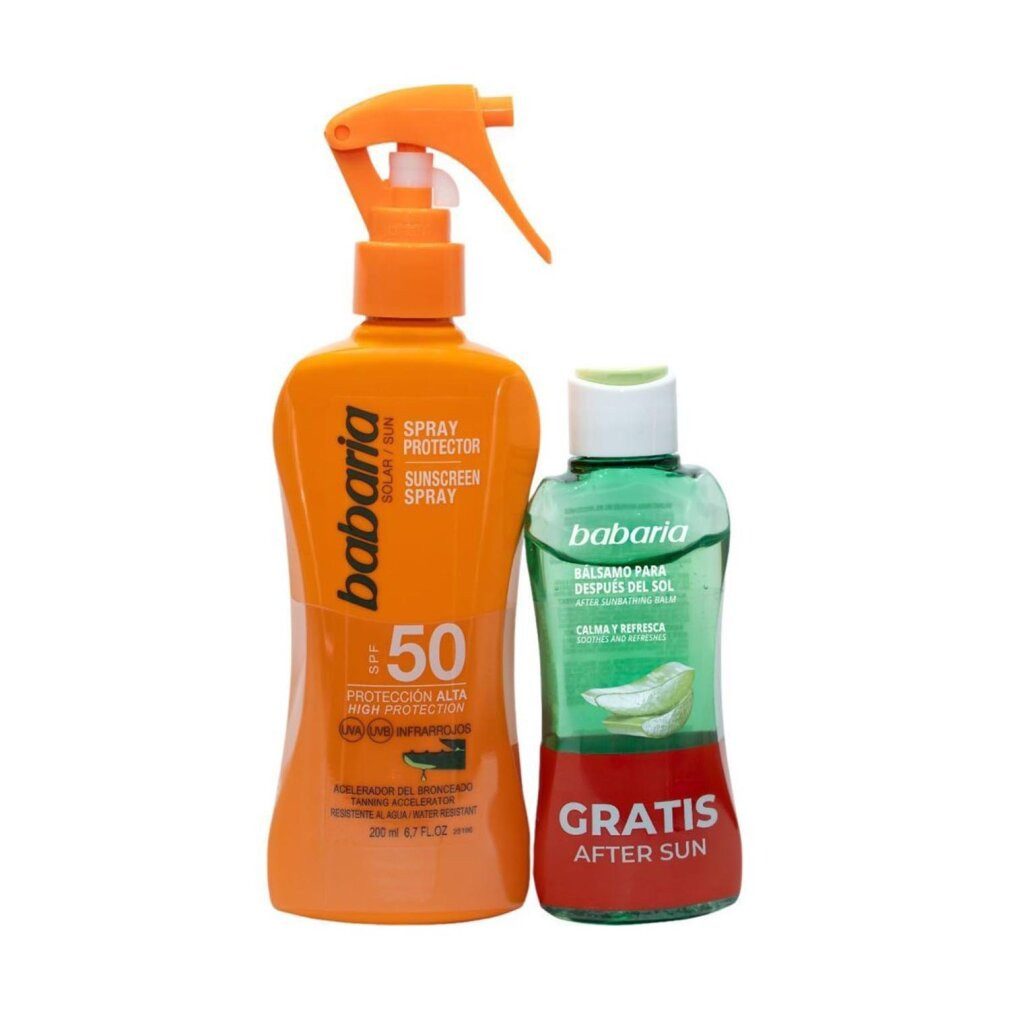 babaria Sonnenschutzpflege Es wäre Sun. Aloe F50 Sonnenschutzspray + After Sun