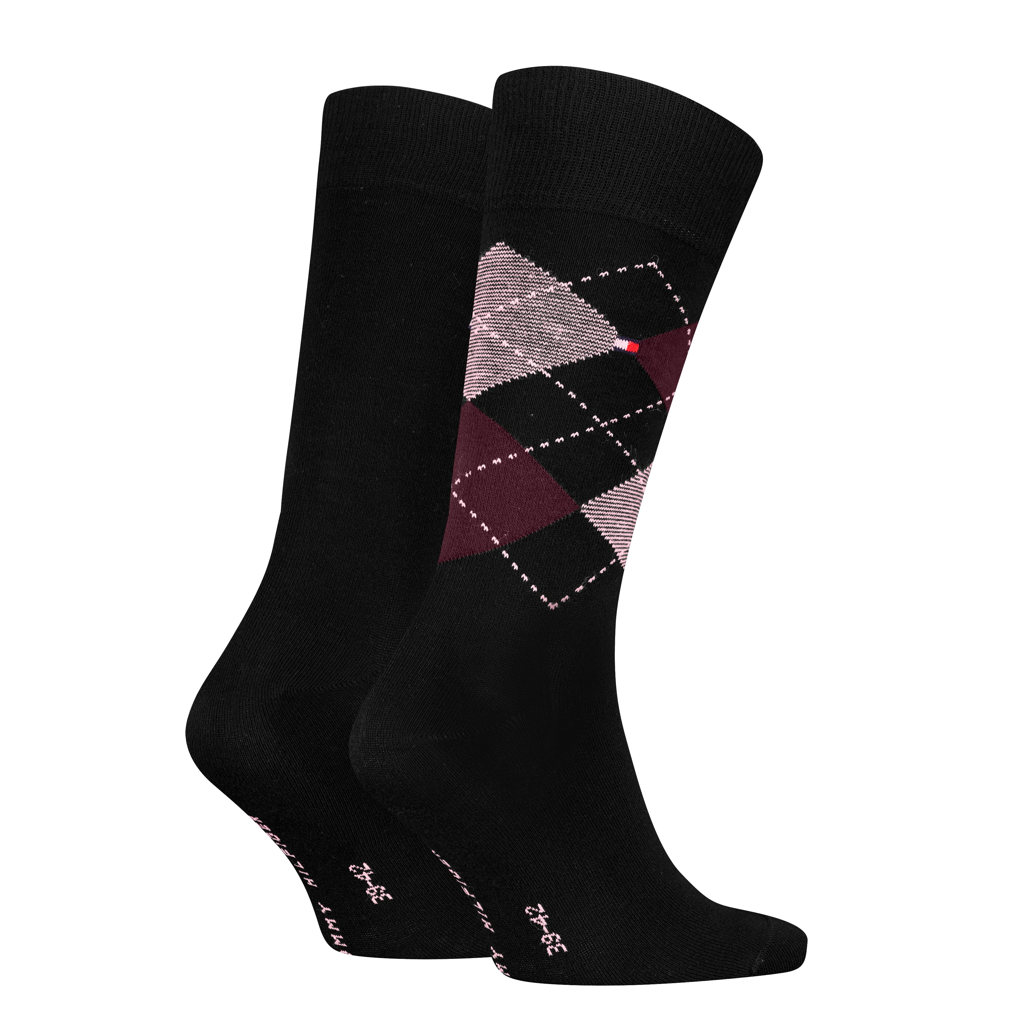 Tommy Hilfiger Socken TH MEN SOCK CHECK 2P (2-Paar, 2 Paar) mit klassischem günstig online kaufen