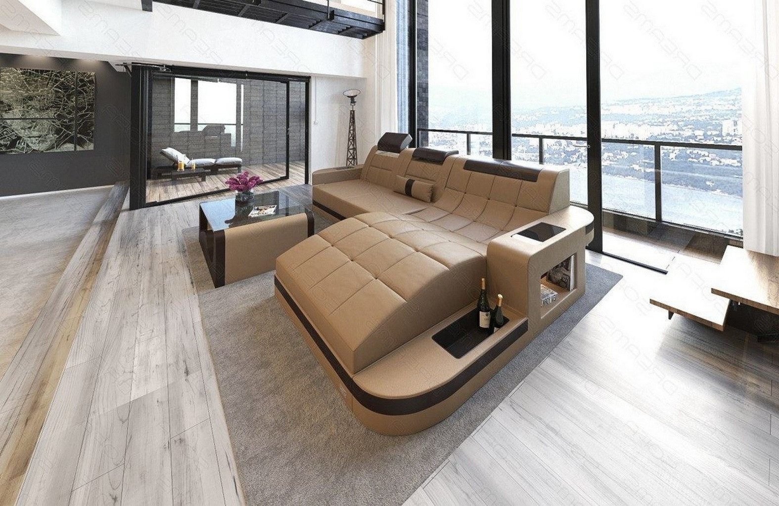 Sofa Dreams Ecksofa Wave L Form günstig online kaufen