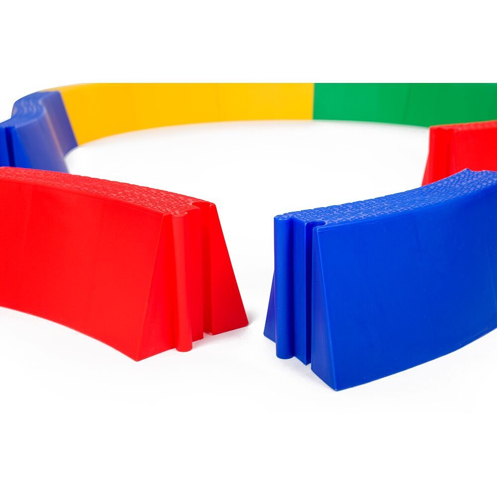 Sport-Thieme Balancetrainer Balanciermauer 1.0, Fröhlich leuchtende Farben mit hohem Aufforderungscharakter