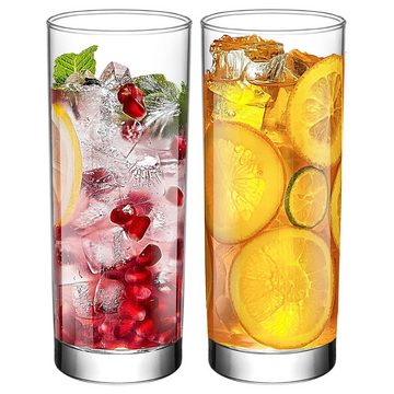LAV Longdrinkglas Liberty Premium: 6x 360ml Set für Soft Drinks & Cocktails, Glas
