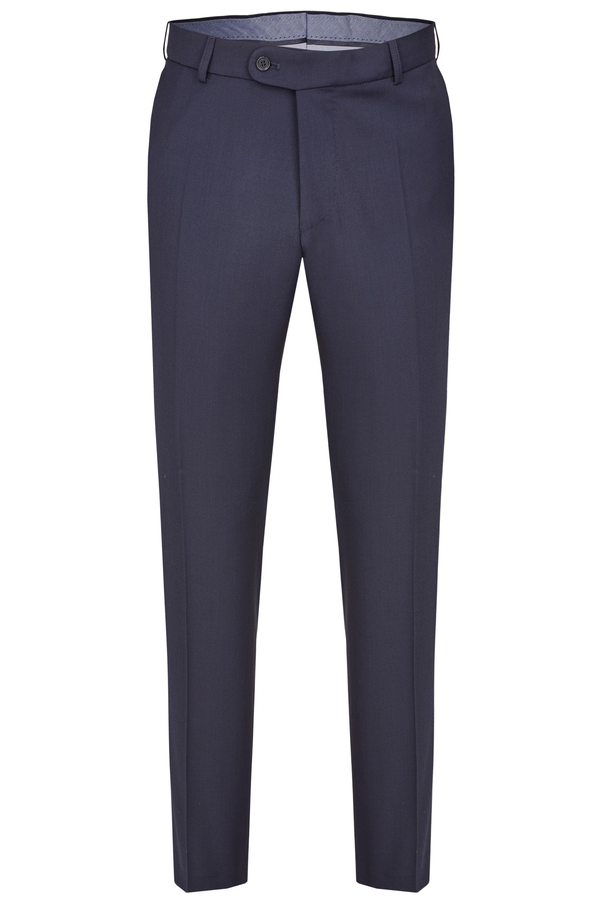 3/4-Hose aubi Modern Fit Herren Businesshose Anzughose Flat Front Modell 188