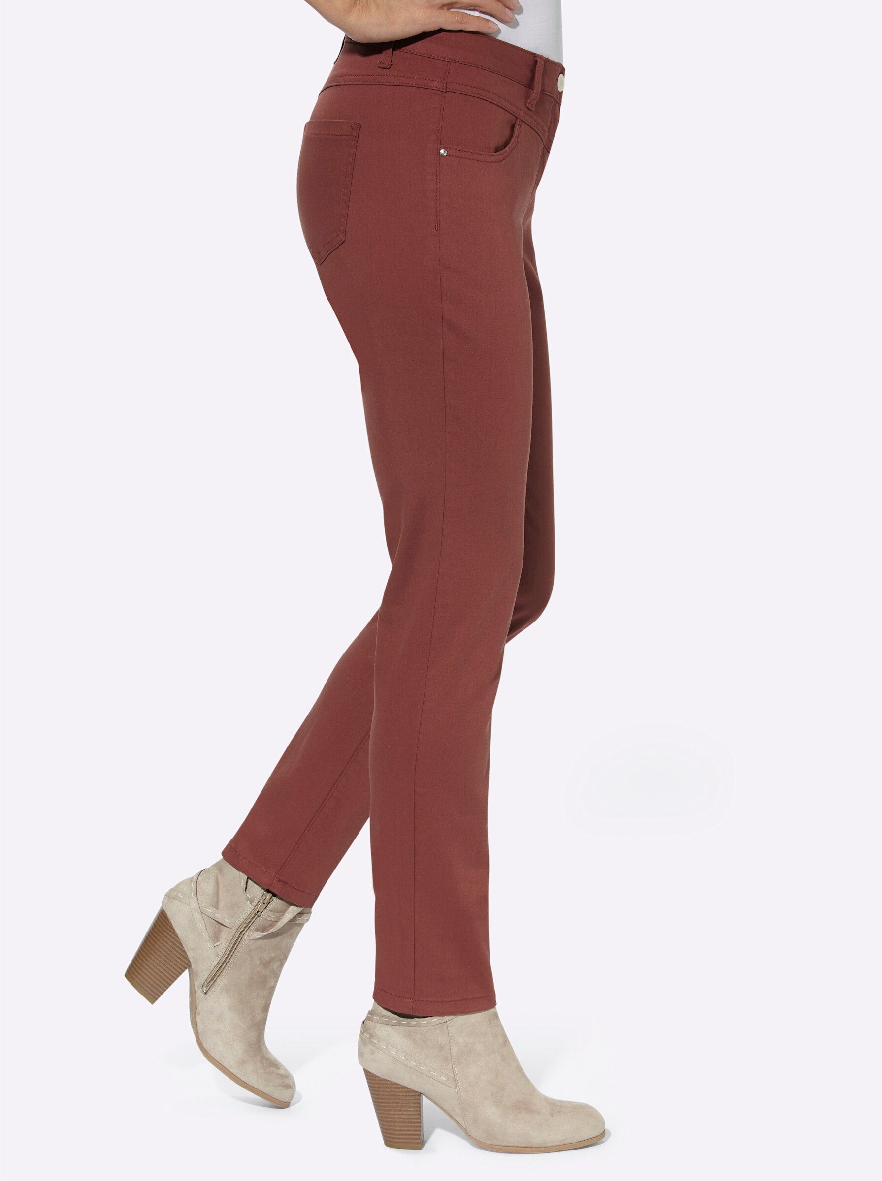 Witt Bequeme Jeans Hose leicht vertieft – Bild 2 von 4