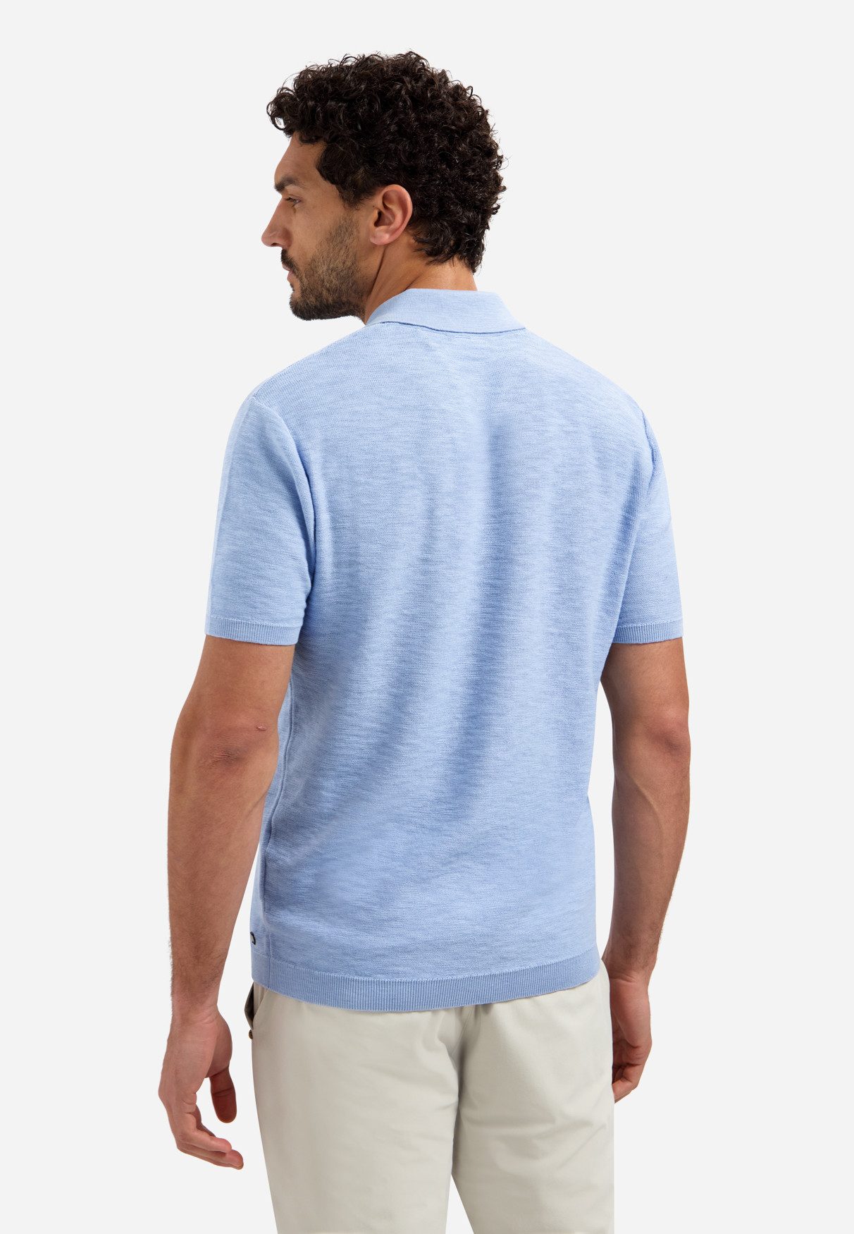 NO EXCESS Poloshirt Kurzarmshirt - basic Herrenshirt - Sommershirt