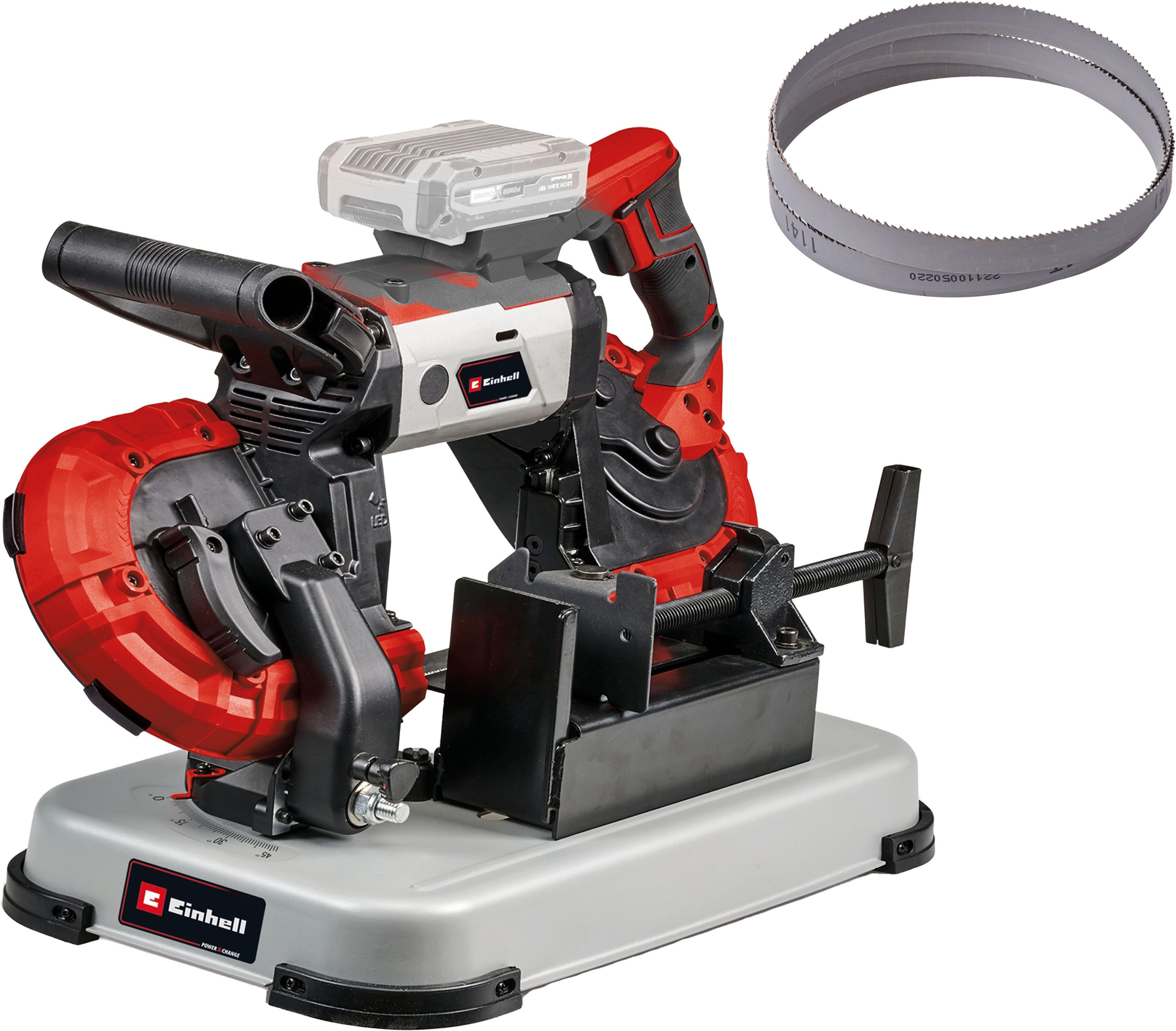 Einhell Akku-Bandsäge TE-MB 18/127 U Li-Solo, ohne Akku und Ladegerät günstig online kaufen