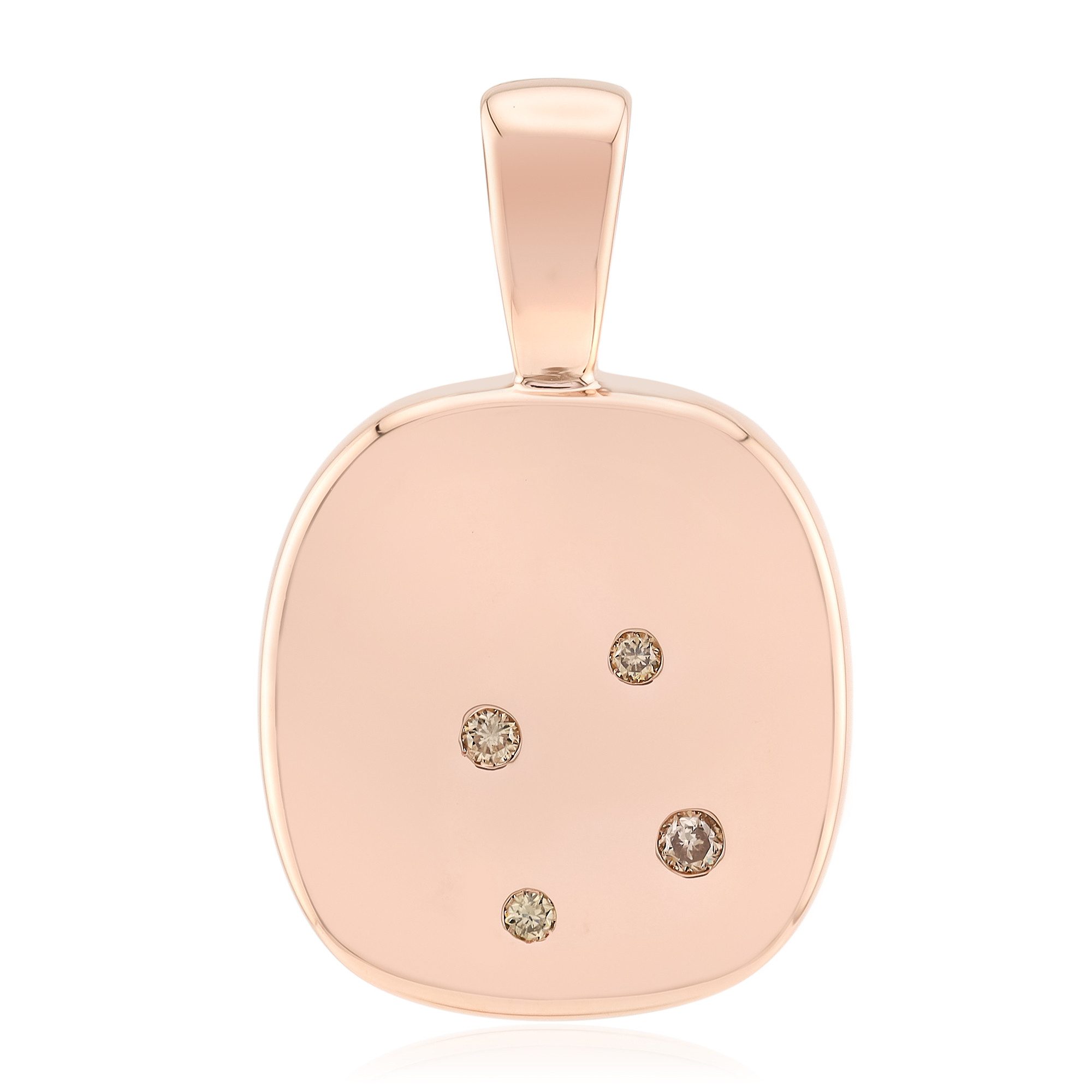 Cavill Kettenanhänger Argyle Rose Diamant-Anhänger aus roséfarbenem Silber (1-tlg)