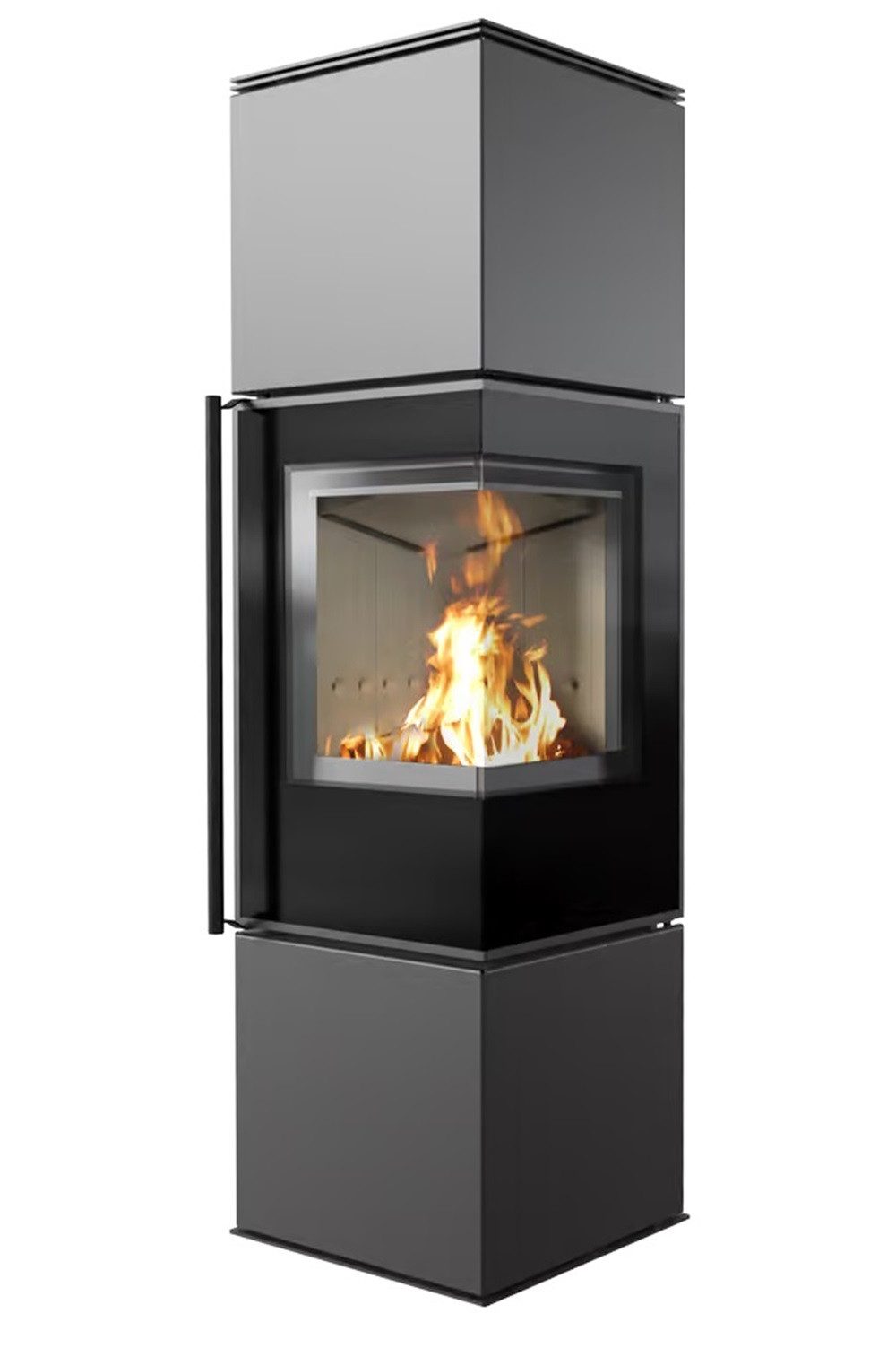 Kratki Kaminofen Eck-Kaminofen Kratki REN/M/P rechts Ø 150 - 7 kW, 7,00 kW