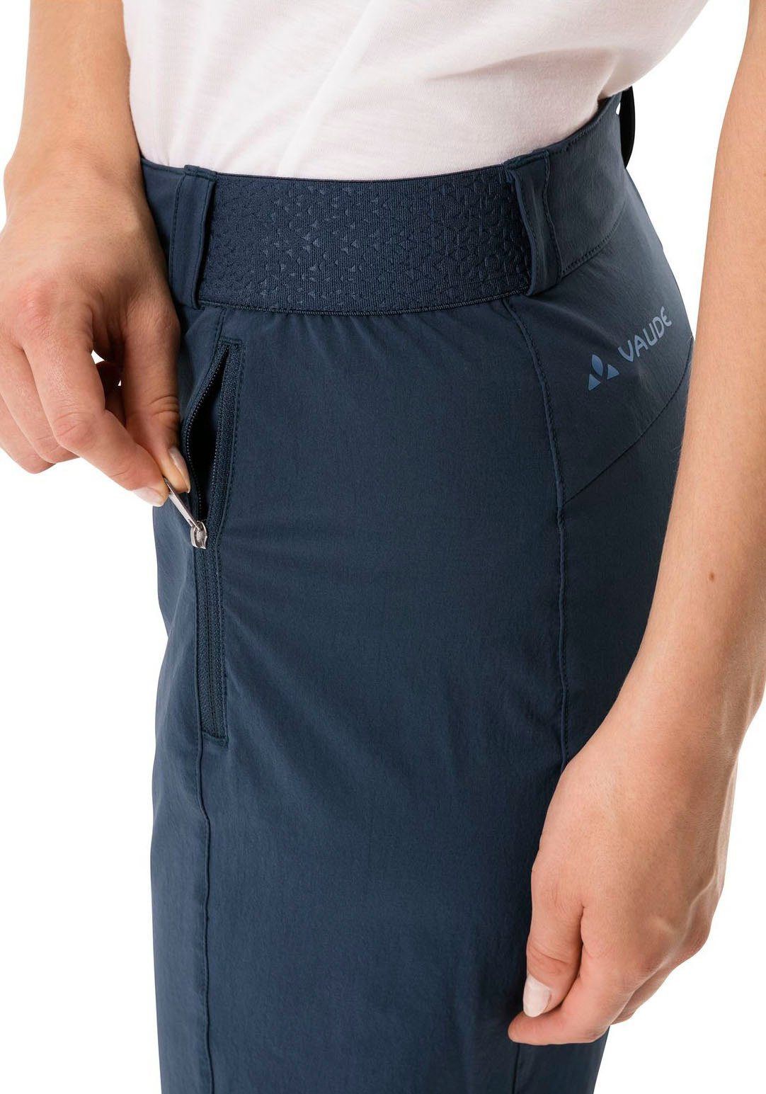 VAUDE Caprihose FARLEY STRETCH CAPRI III kurze Hose, elastische Kunstfaser