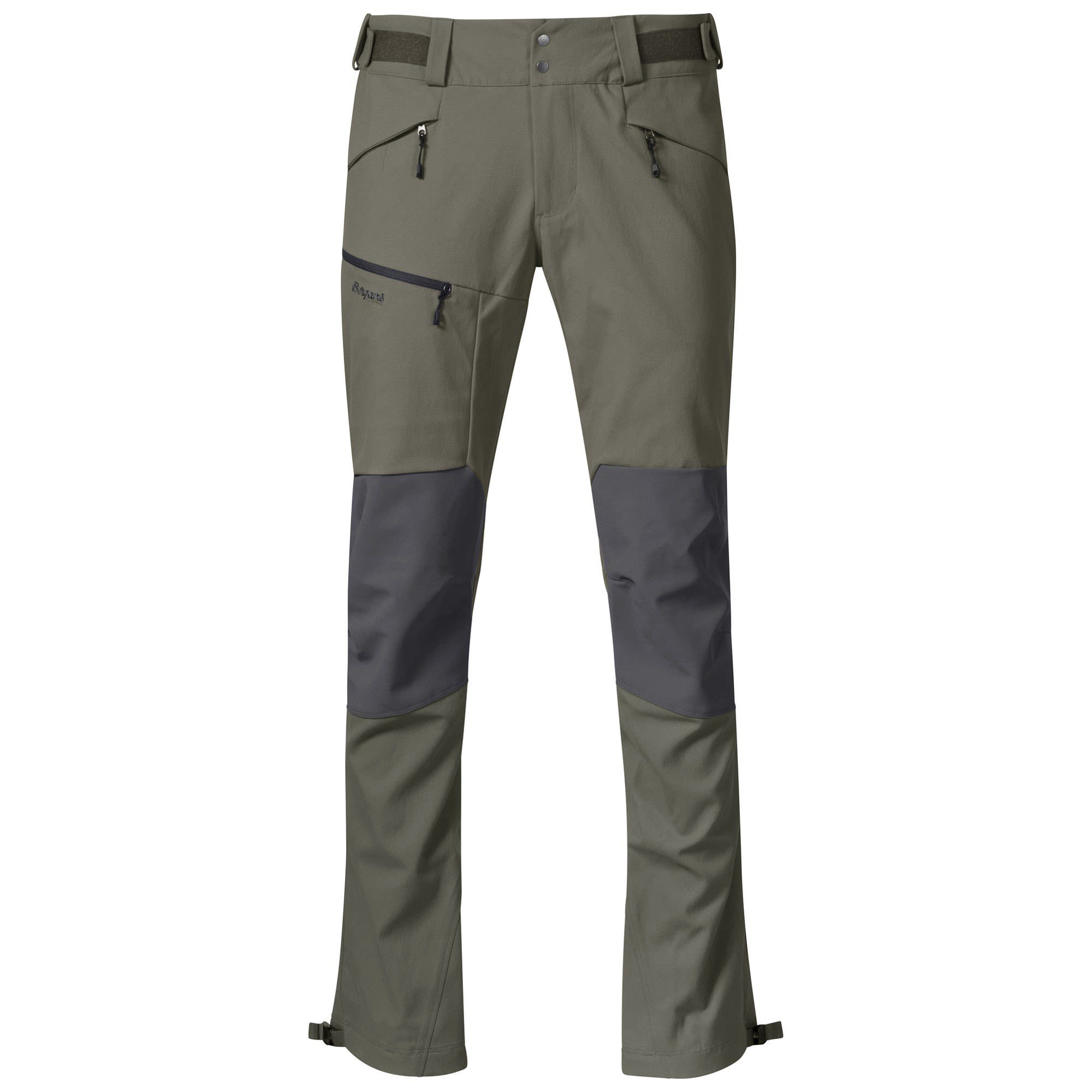 Bergans Herren Bergans M & Trekking Hybrid Shorts Fjorda Hose grün Pants