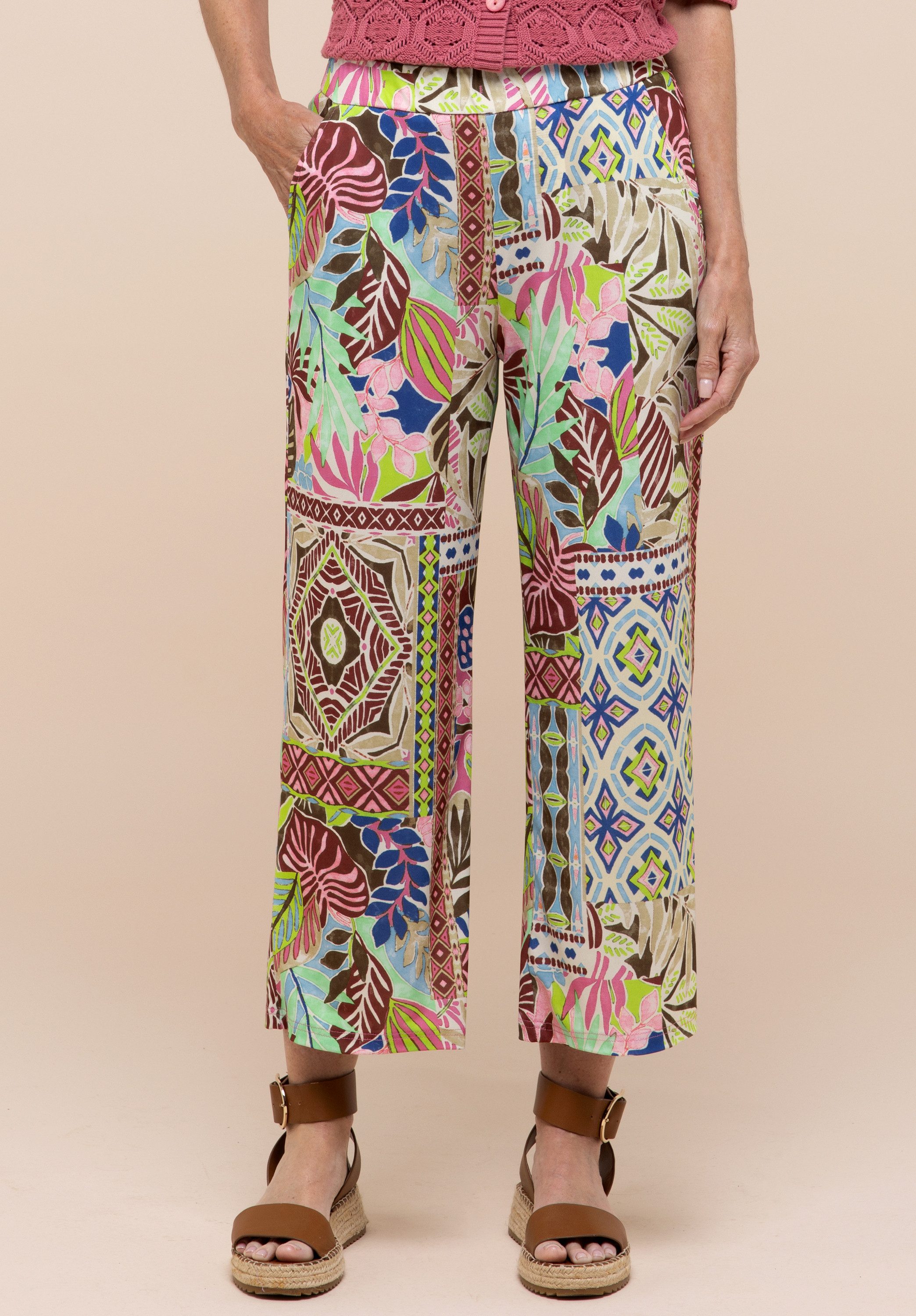 bianca Culotte PARIGI in angesagtem Patch-Print
