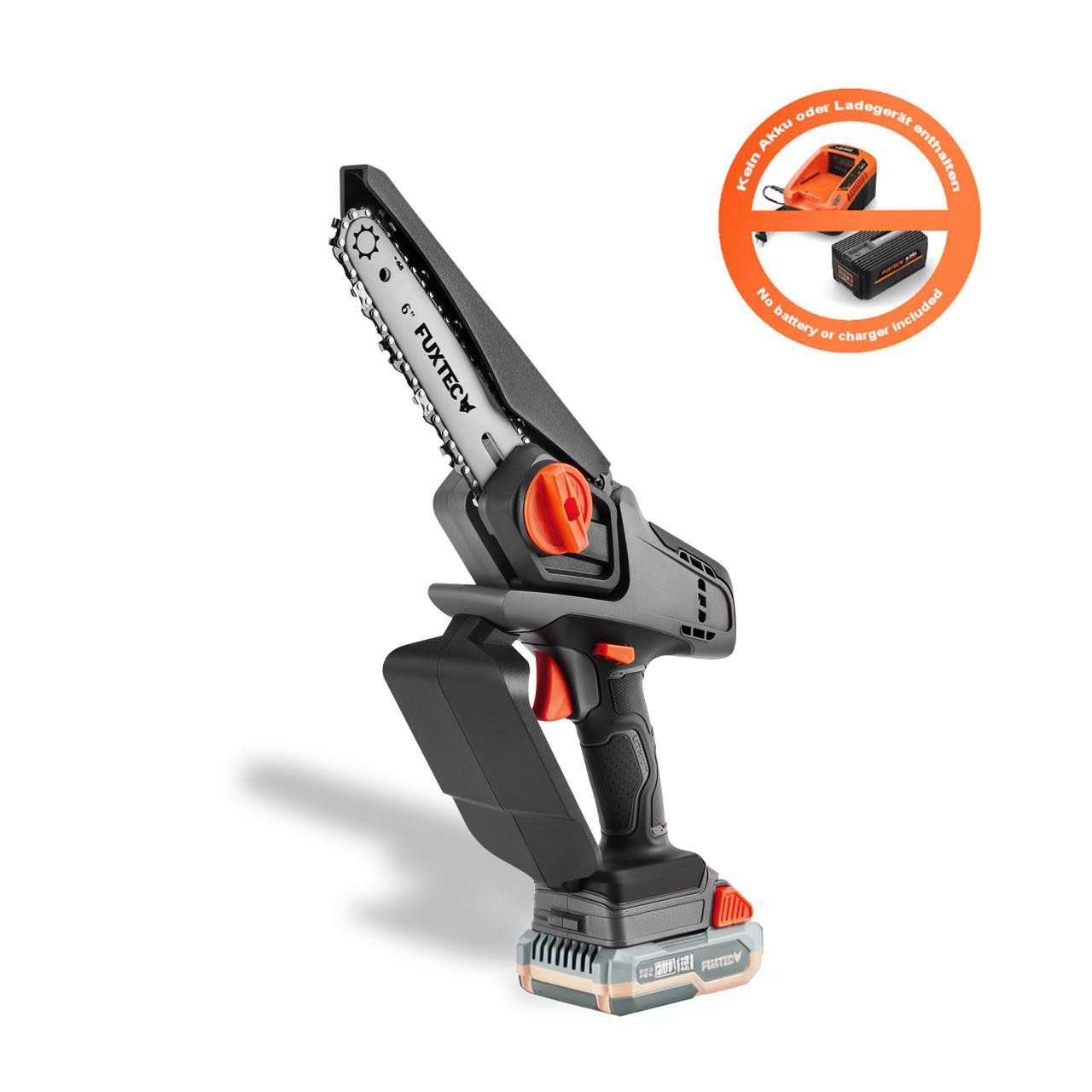 FUXTEC Akku-Heckenschere FX-E1HAS20, 2Ah-Akku, 10cm Schnittlänge, 15.5cm Schwertlänge, 20V