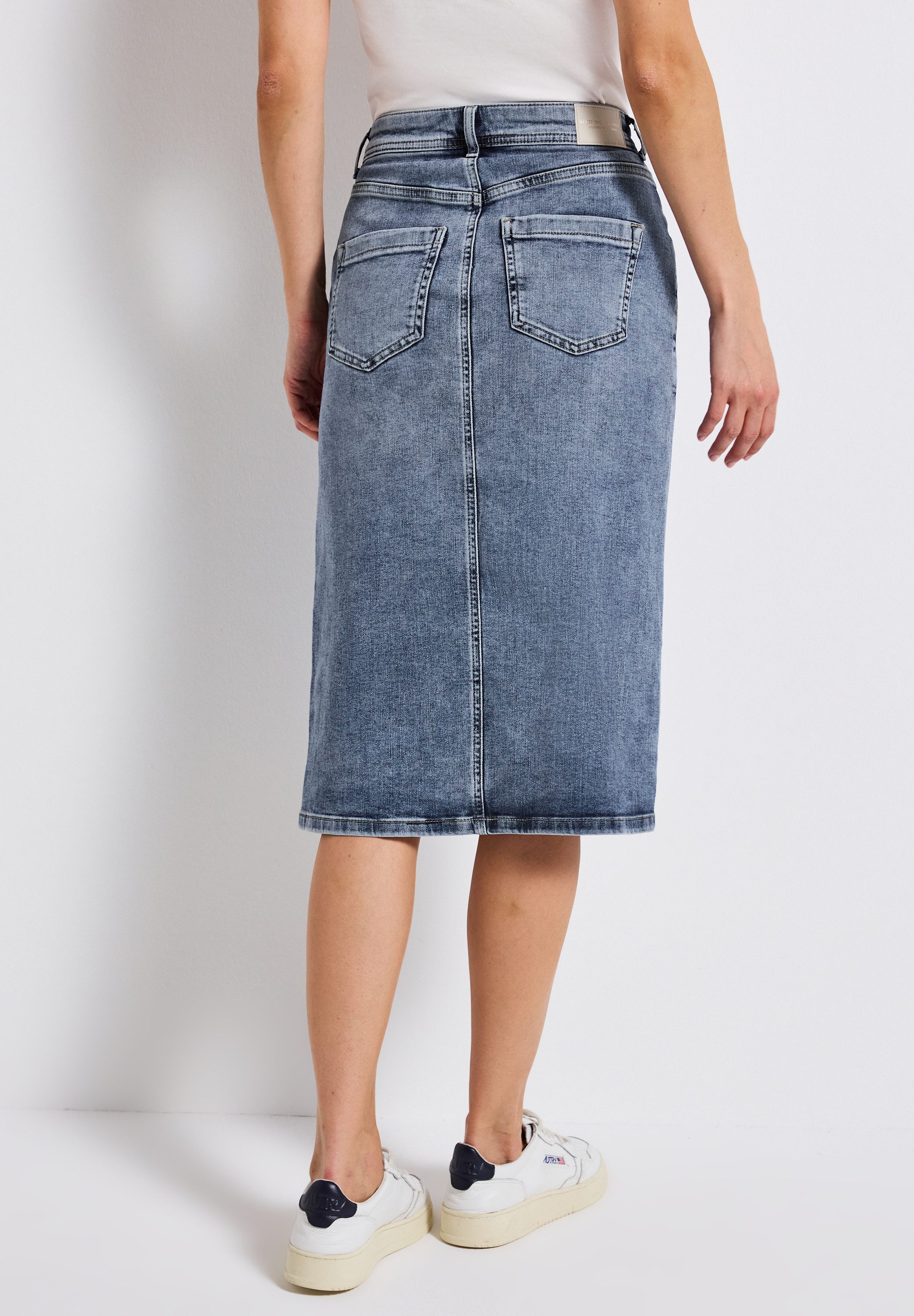 STREET ONE Jeansrock High Waist günstig online kaufen