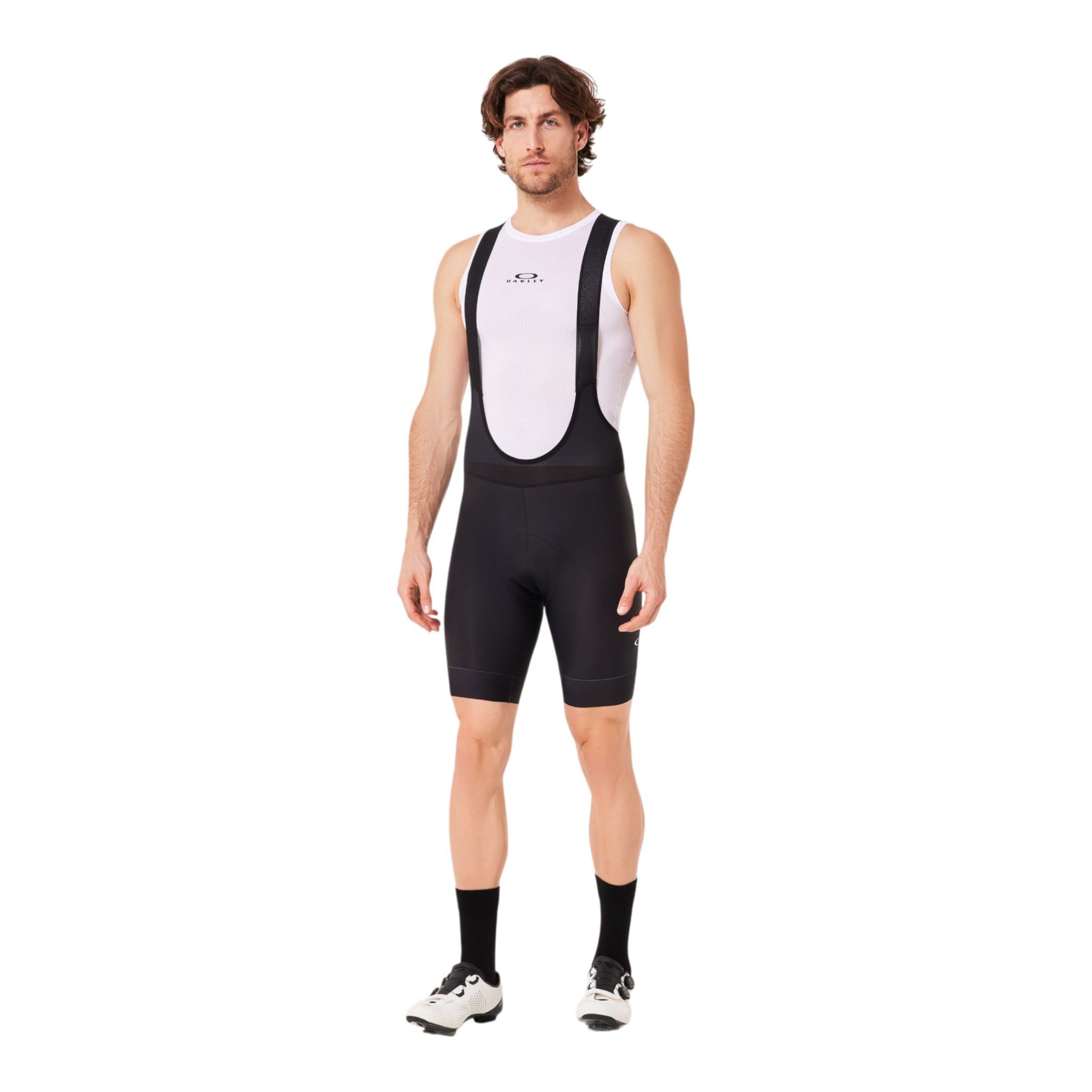 Oakley 3/4-Hose Fahrradhose Icon Classic BIB 2.0 (lang anhaltender Komfort, Road)