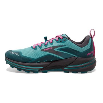 Brooks Cascadia 16 Porcelain/Blue Coral/Pink Laufschuh