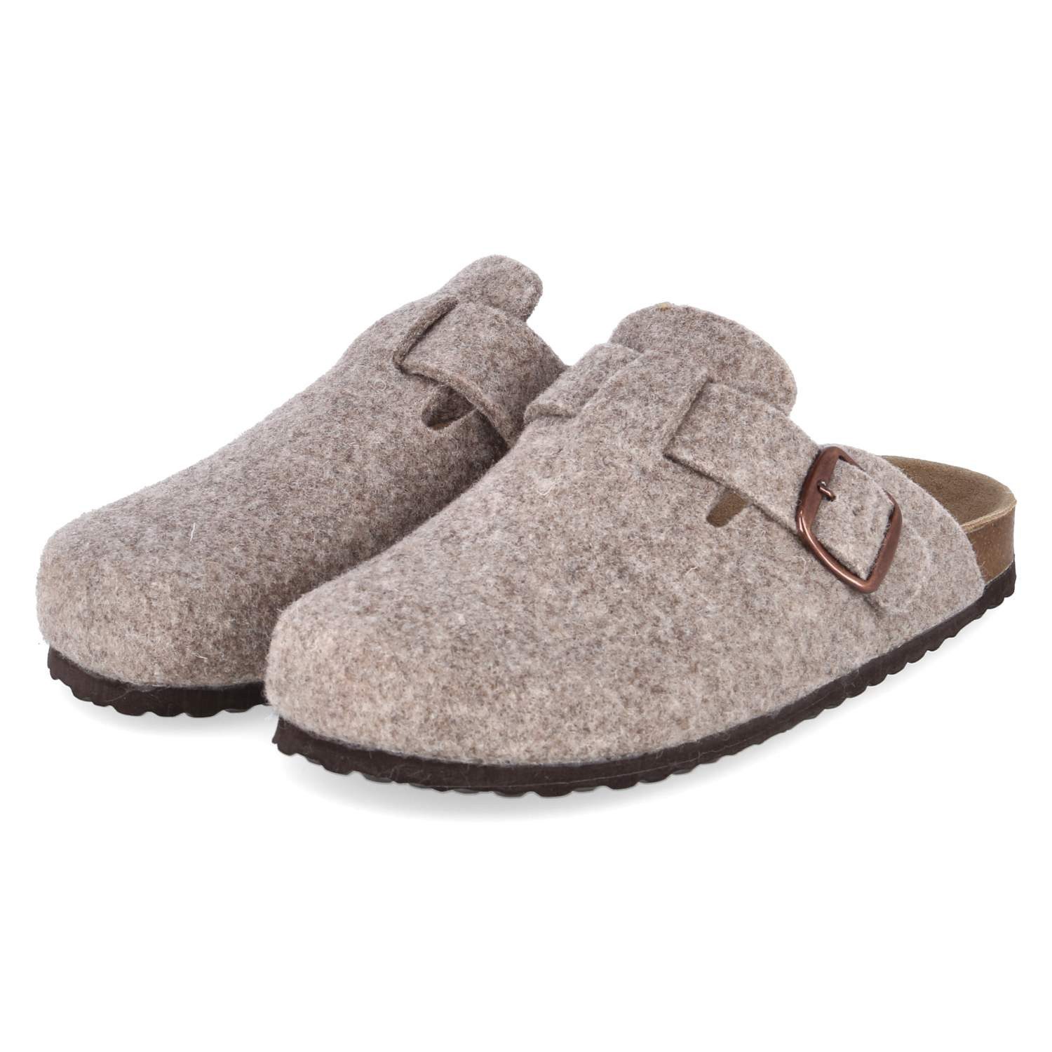 SUPERSOFT Supersoft 511192000/408 Herren Filz beige Pantolette