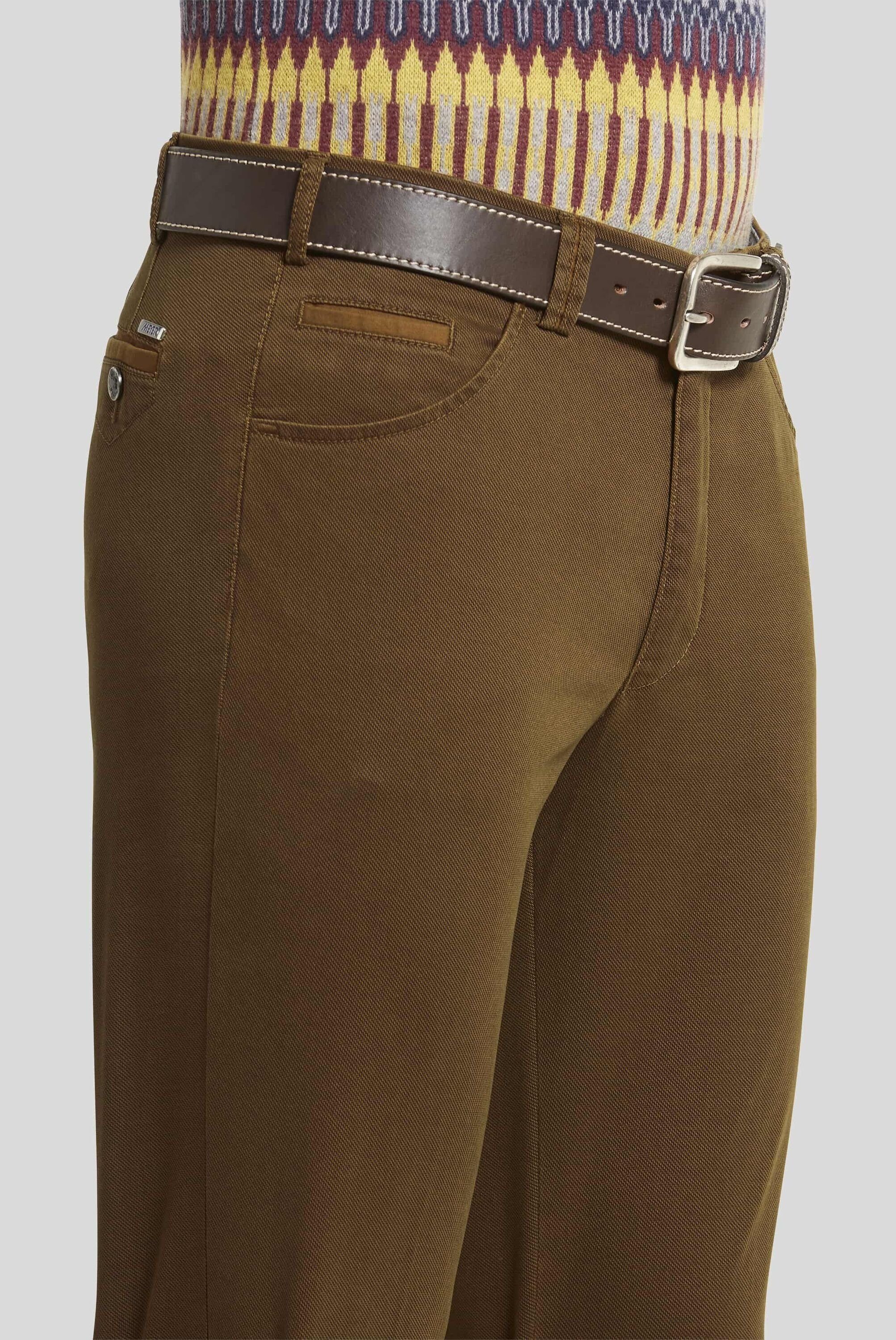 Five-Pocket-Stil im Stoffhose Dublin MEYER camel