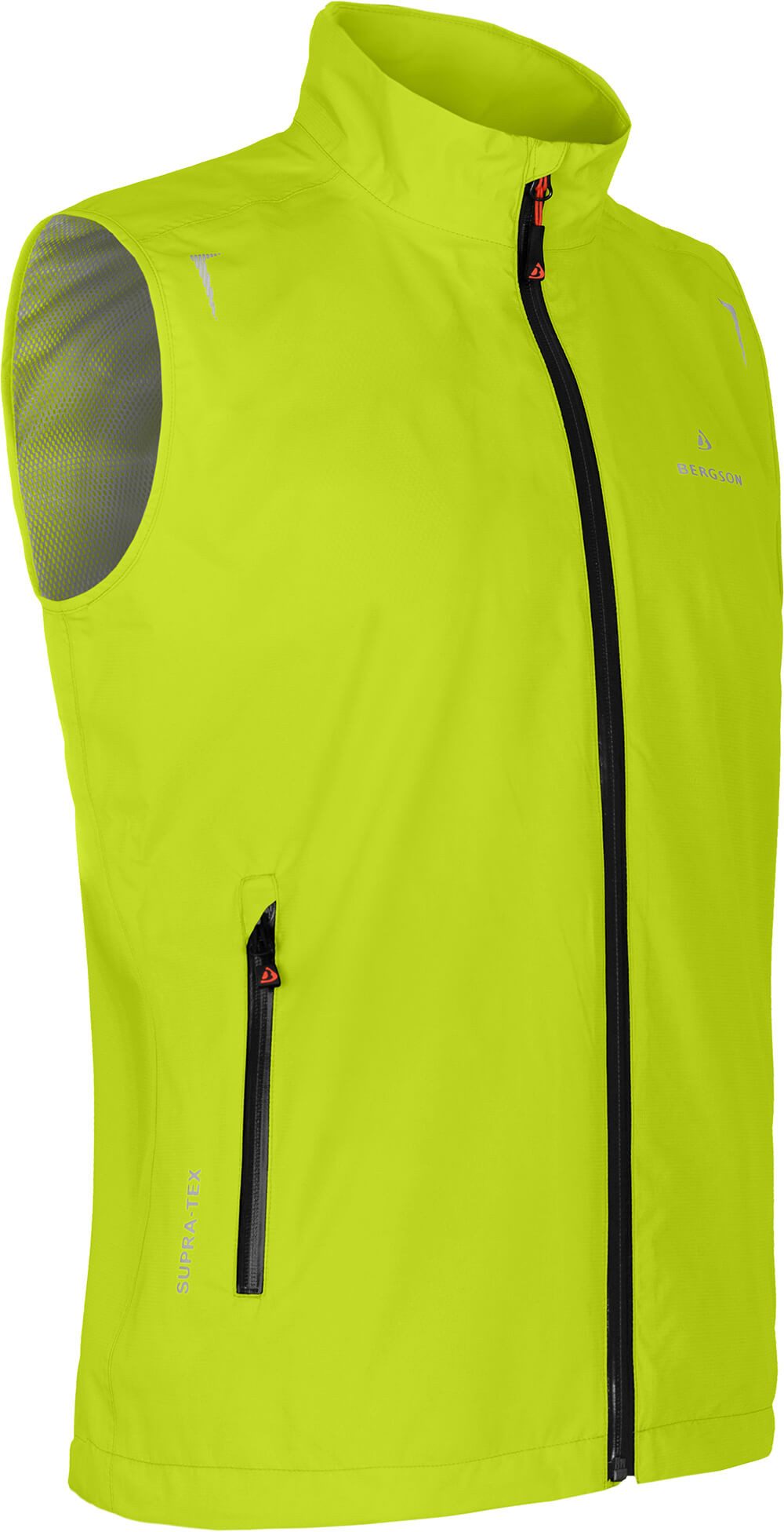 Bergson Regenjacke EGGEN Weste Herren Regenweste, günstig online kaufen