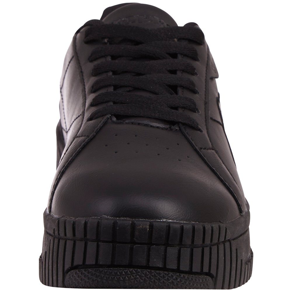 Kappa Sneaker - mit irrisierenden black-gold Details