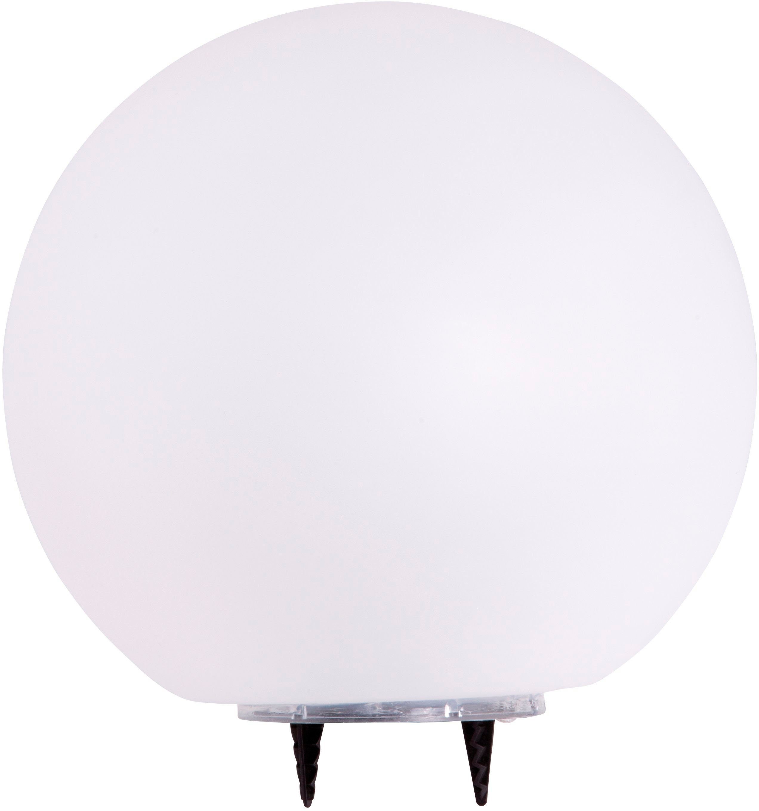 HEITRONIC LED Kugelleuchte Boule, LED fest integriert, Neutralweiß, Leuchtkugel, Kugelleuchte, Außen-Kugellampe