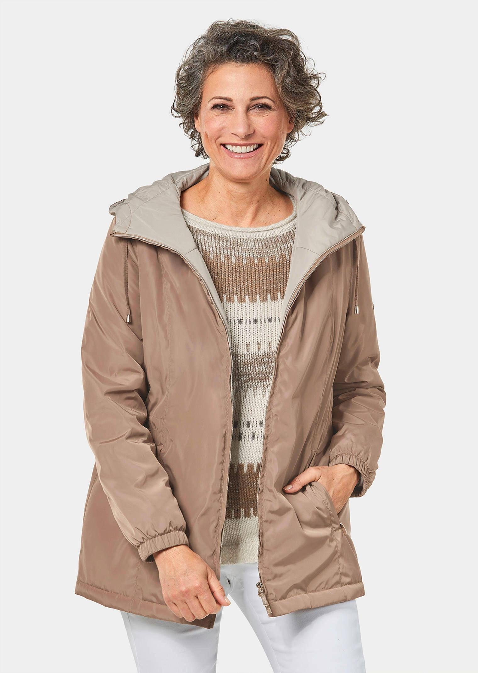 GOLDNER Outdoorjacke Kurzgröße: Freizeitjacke camel