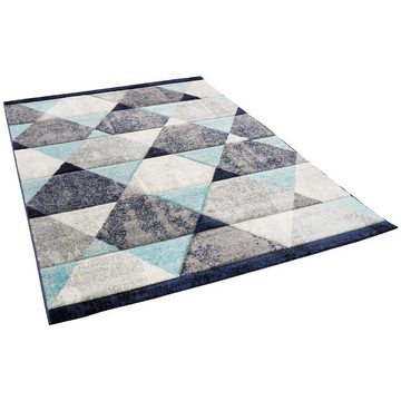 Designteppich Designer Teppich Maui Modern Rauten, Pergamon, Rechteckig, Höhe: 13 mm