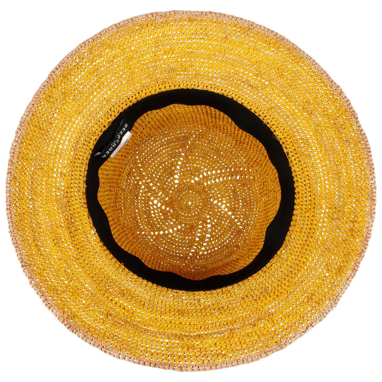 Raffiastrohhut (1-St) Seeberger Sonnenhut gelb