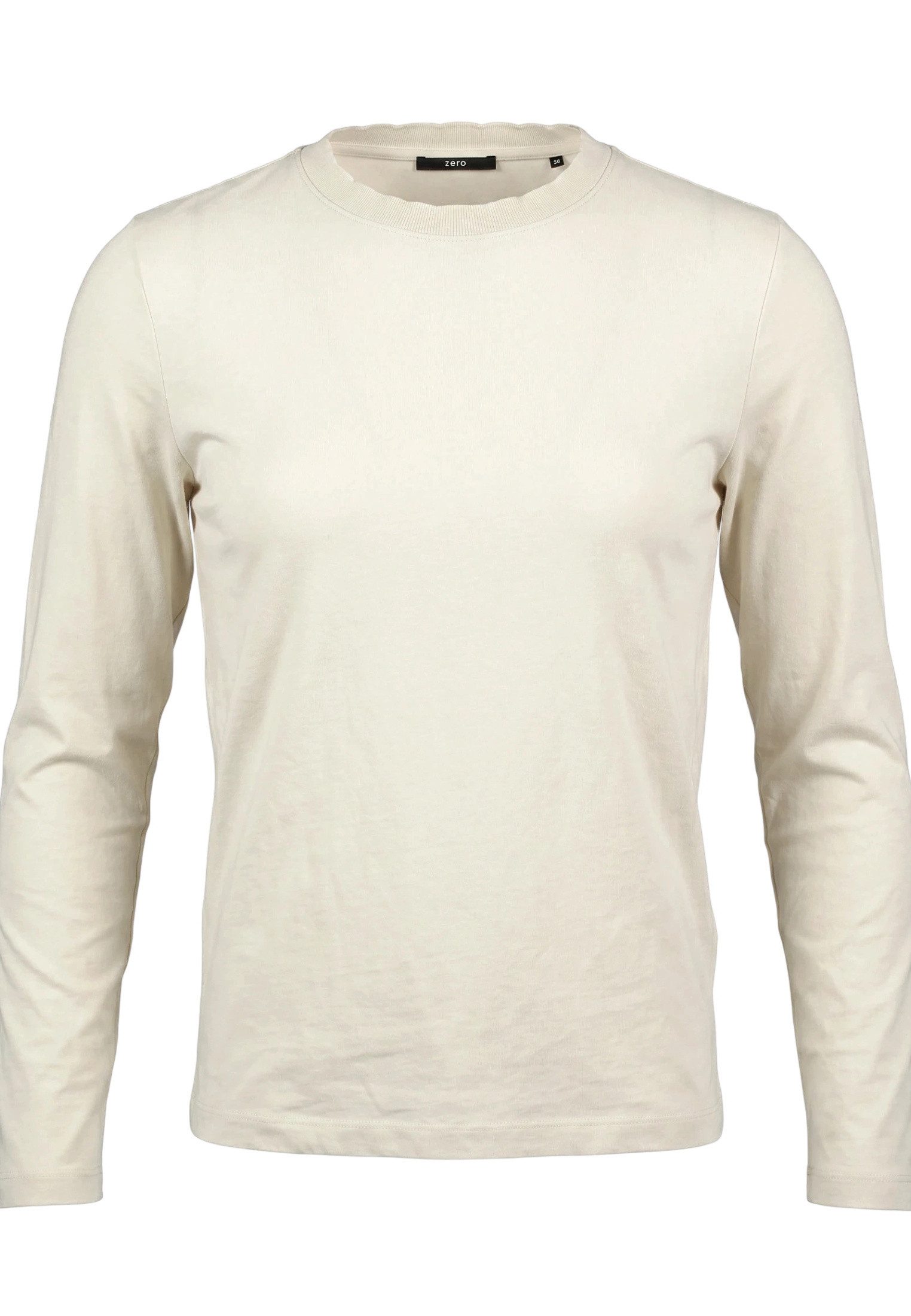 Zero Kurzarmshirt Damen unifarben (1-tlg) Material – Bild 5 von 5