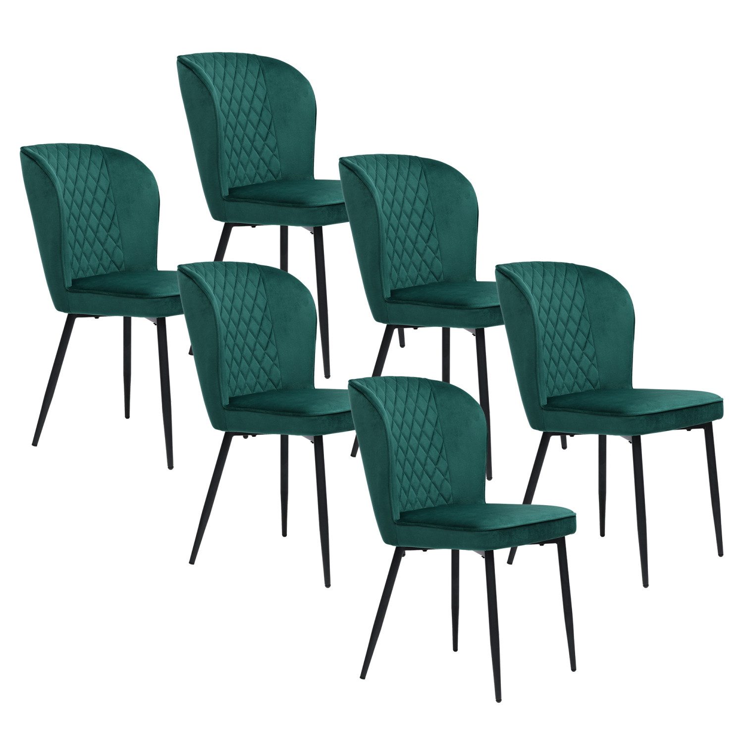 Flieks Esszimmerstuhl (6 St), 6er Set günstig online kaufen