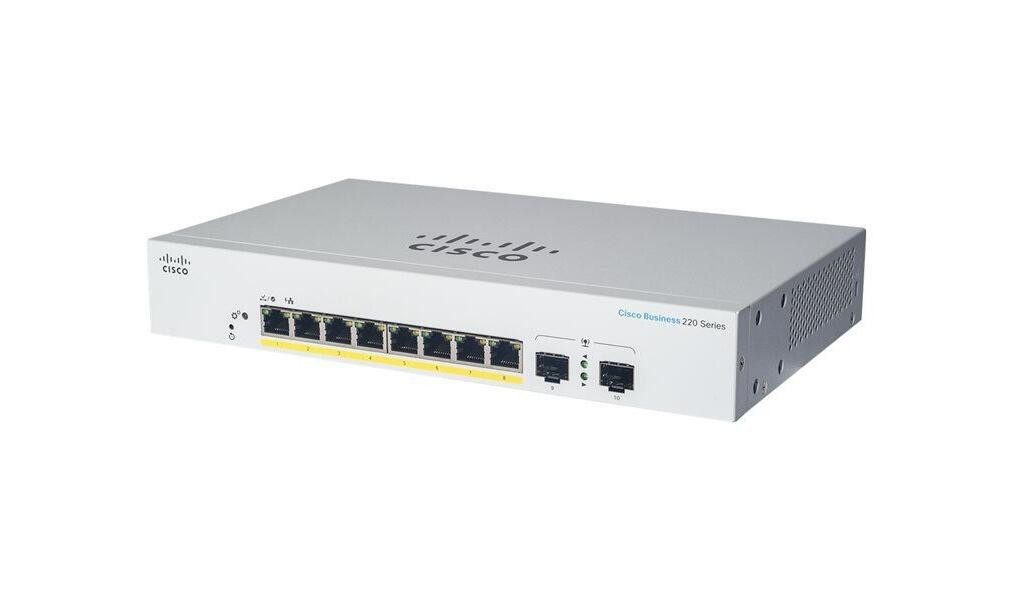Cisco Cisco CBS220-8T-E-2G-EU Netzwerk-Switch