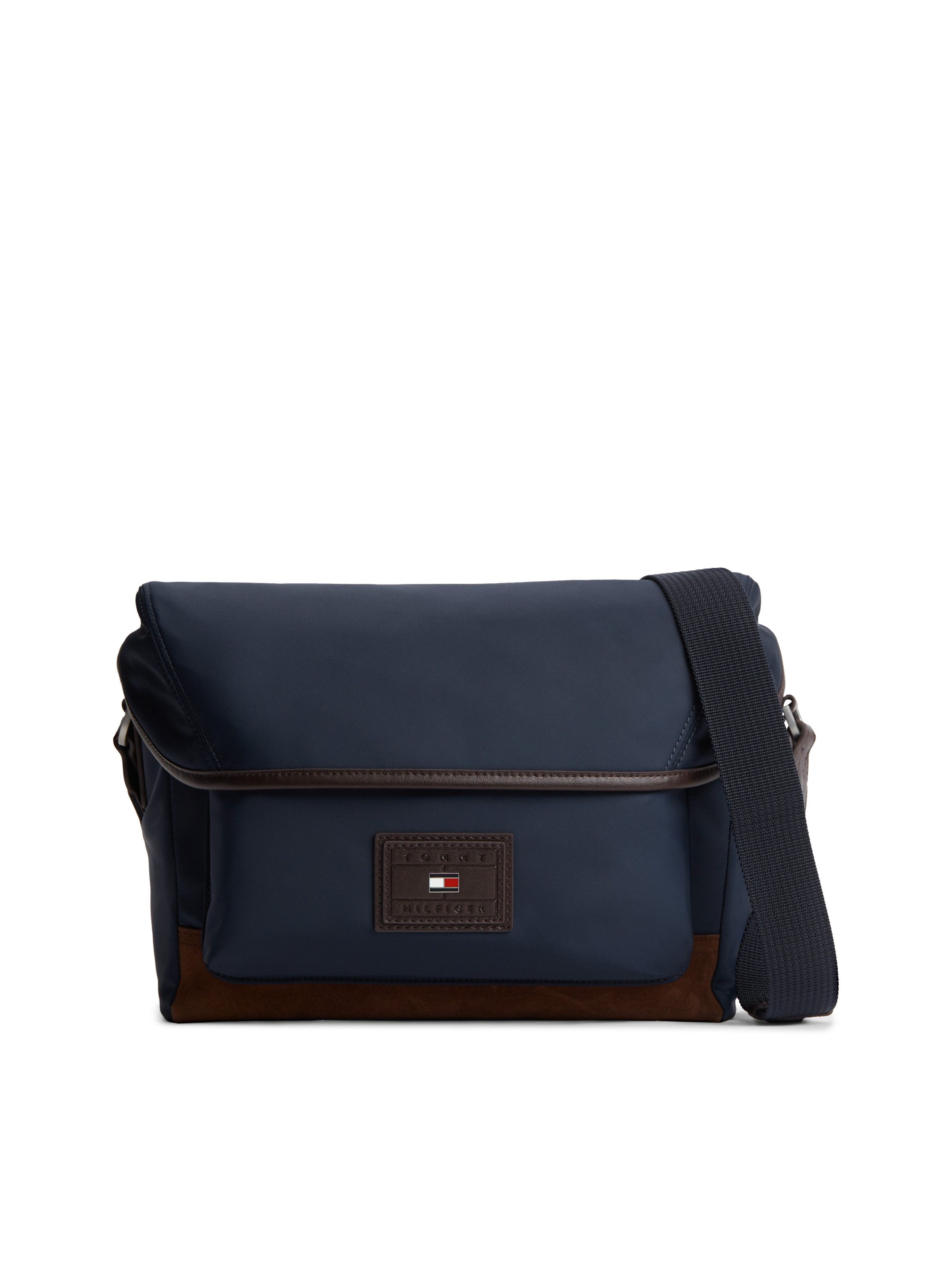 Tommy Hilfiger Umhängetasche TH HERITAGE SATCHEL, Herren Schultertasche mit viel Stauraum