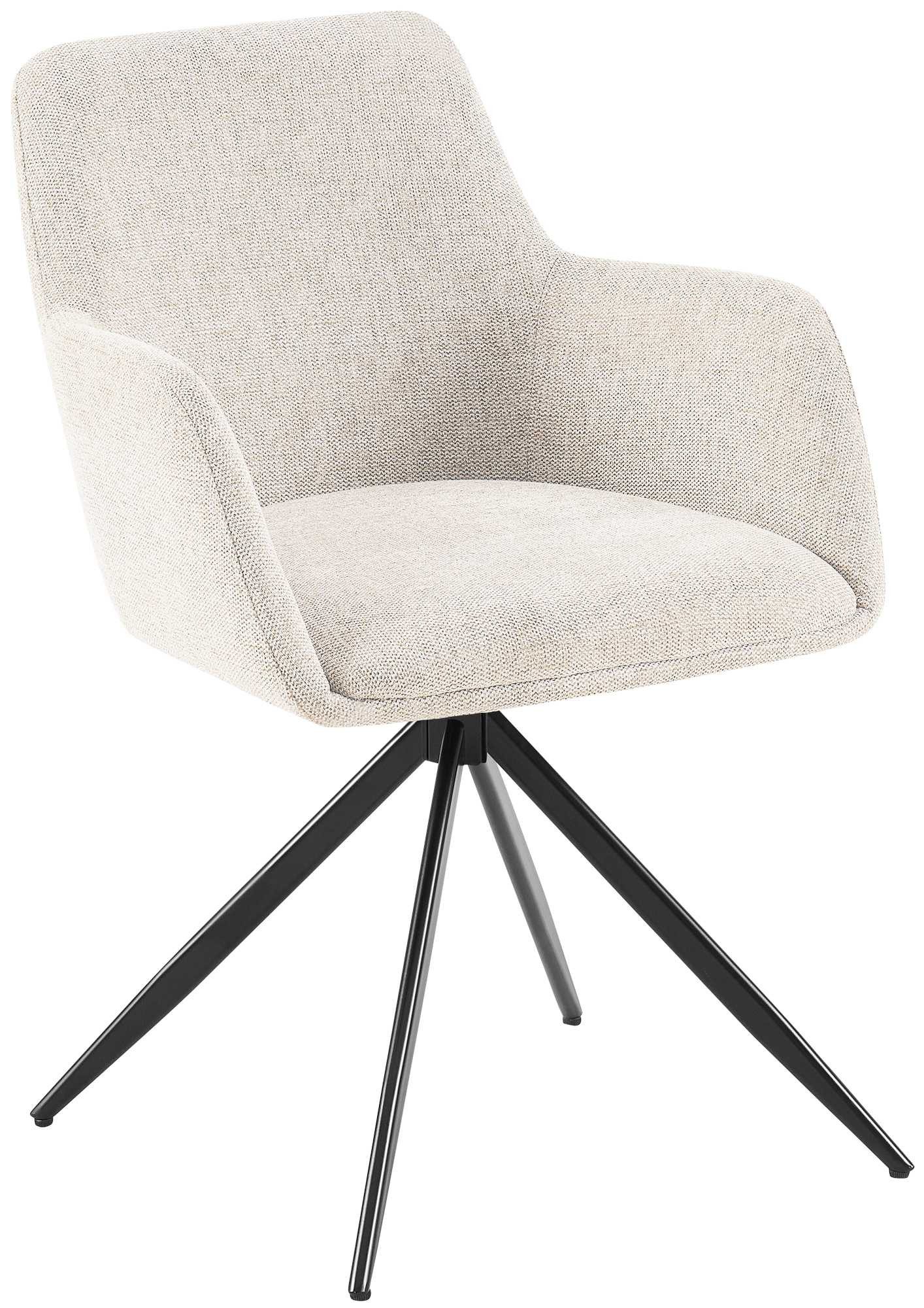 CLP Esszimmerstuhl Olema, mit Stoffbezug, schwenkbarer Polsterstuhl günstig online kaufen