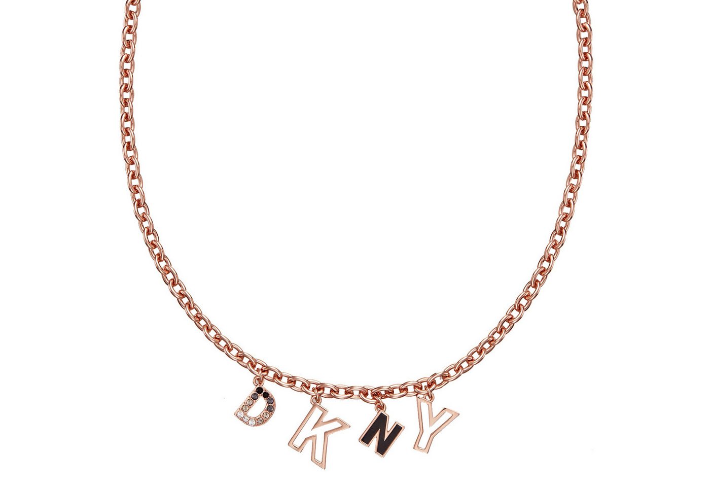 DKNY Collier Charm goldfarben|rosa... DKNY Collier Charm goldfarben|rosa...