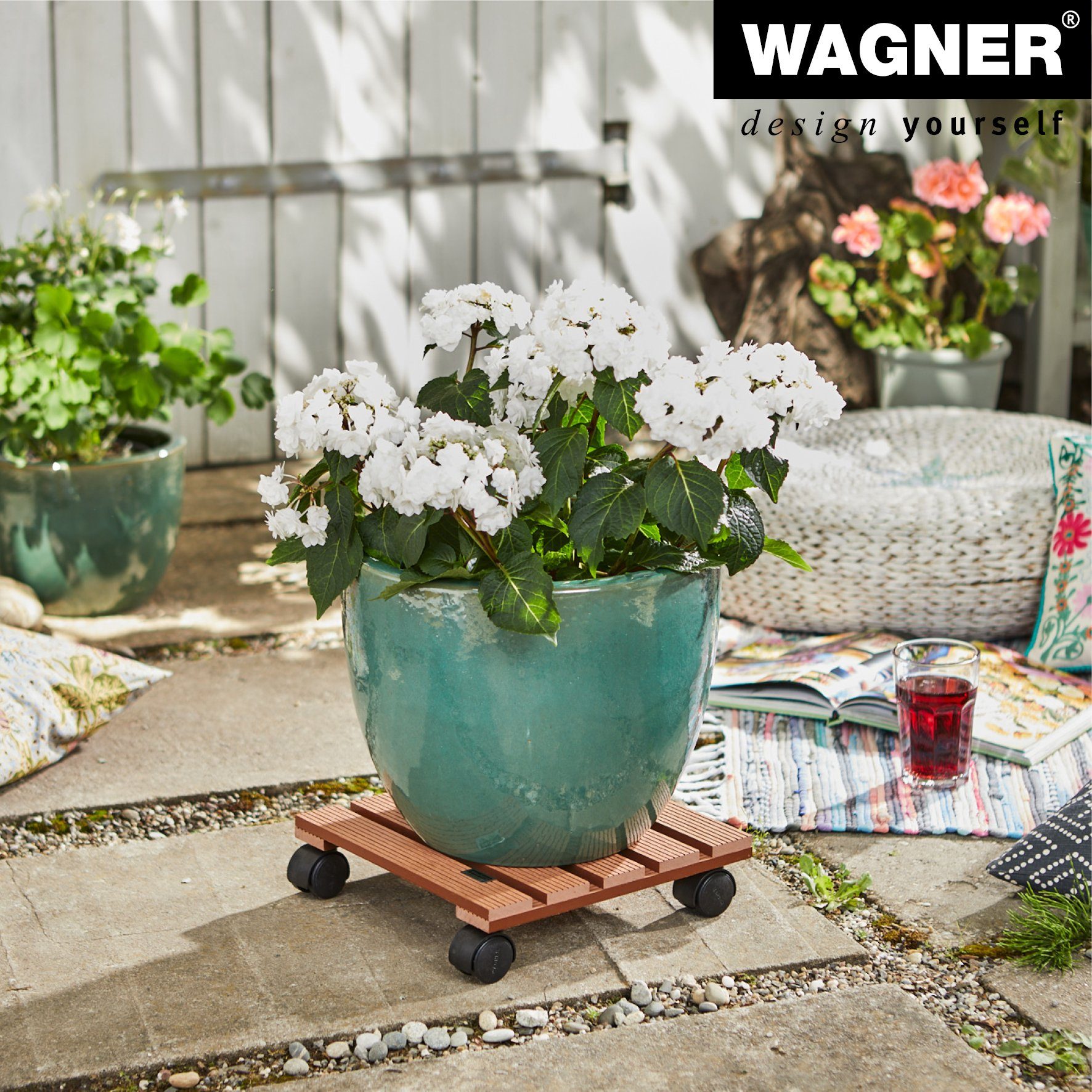 WAGNER design yourself Pflanzenroller WPC in günstig online kaufen