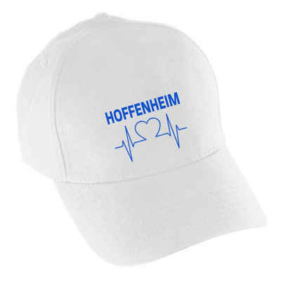 multifanshop Baseball Cap Hoffenheim - Herzschlag - Mütze