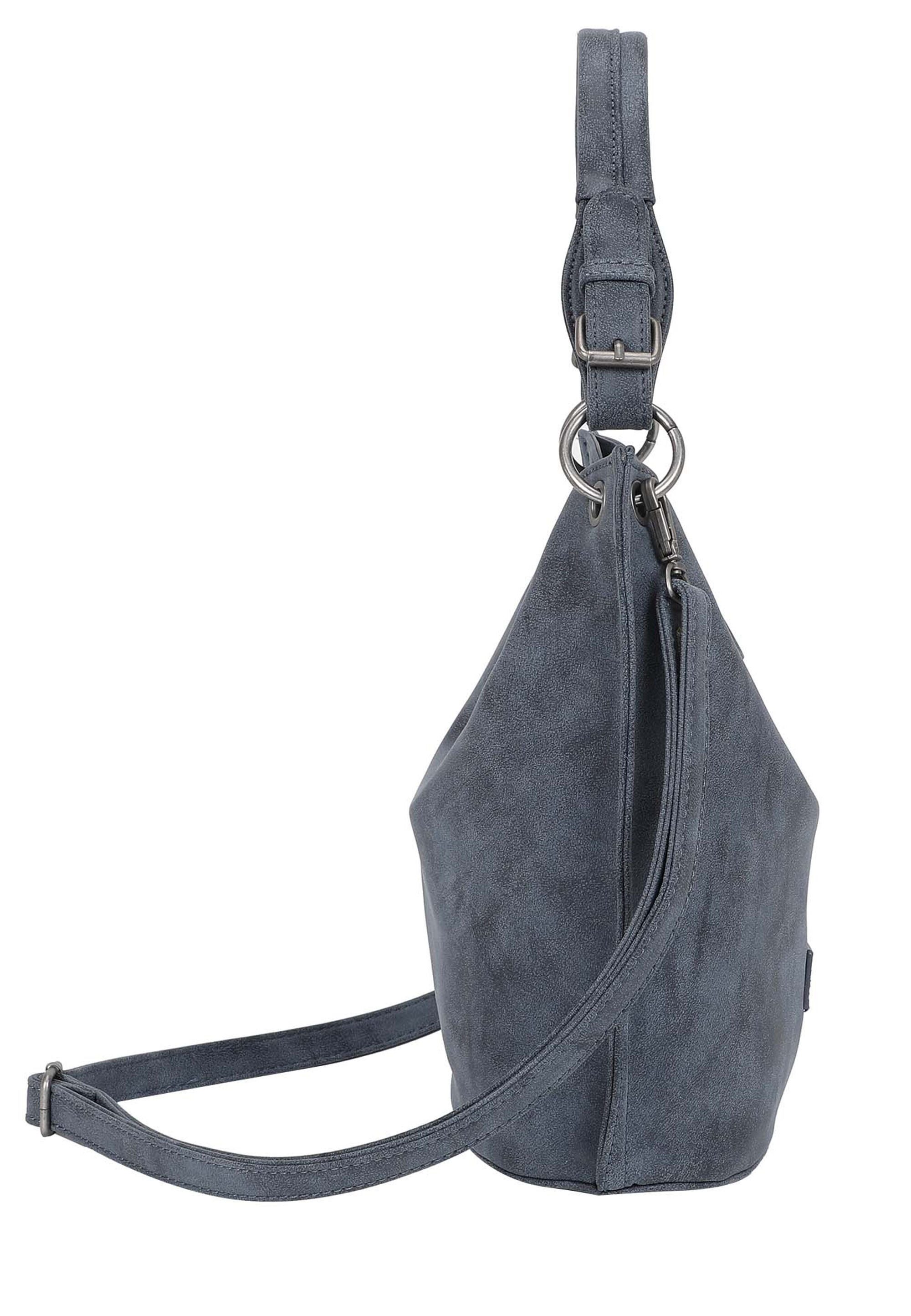 Fritzi aus Preußen Schultertasche Fritzi31N Vintage, mit Kordel-Anhänger – Bild 5 von 5