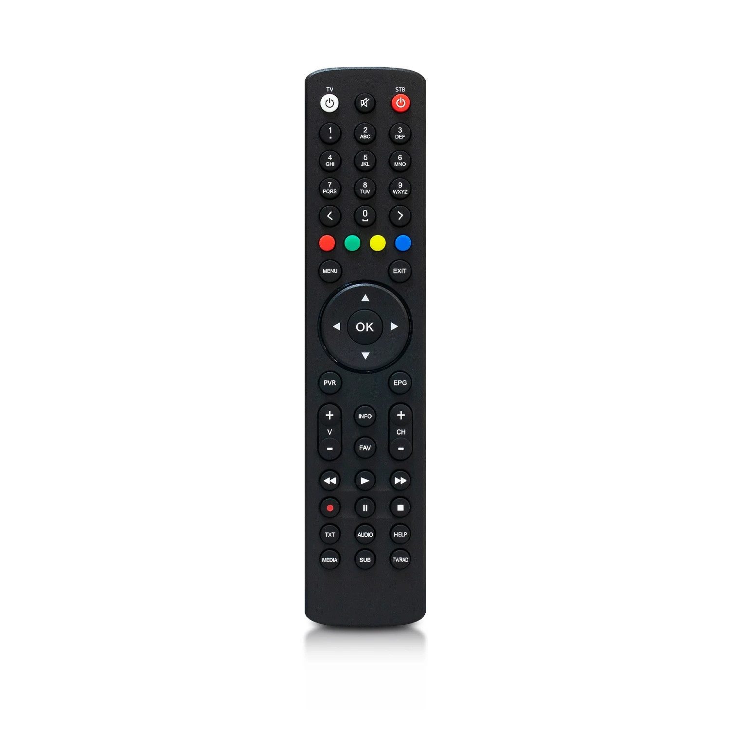 ab-com Satellitenempfänger AB CryptoBox 740HD DVB-T2 Receiver (RJ45-Ethernet 10/100 Mbit)