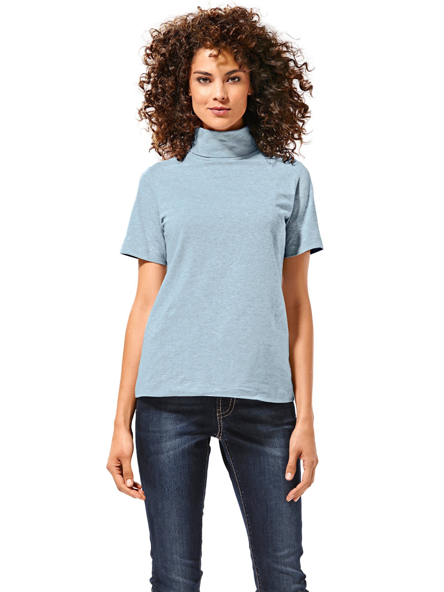 heine T-Shirt Rollkragenshirt . günstig online kaufen