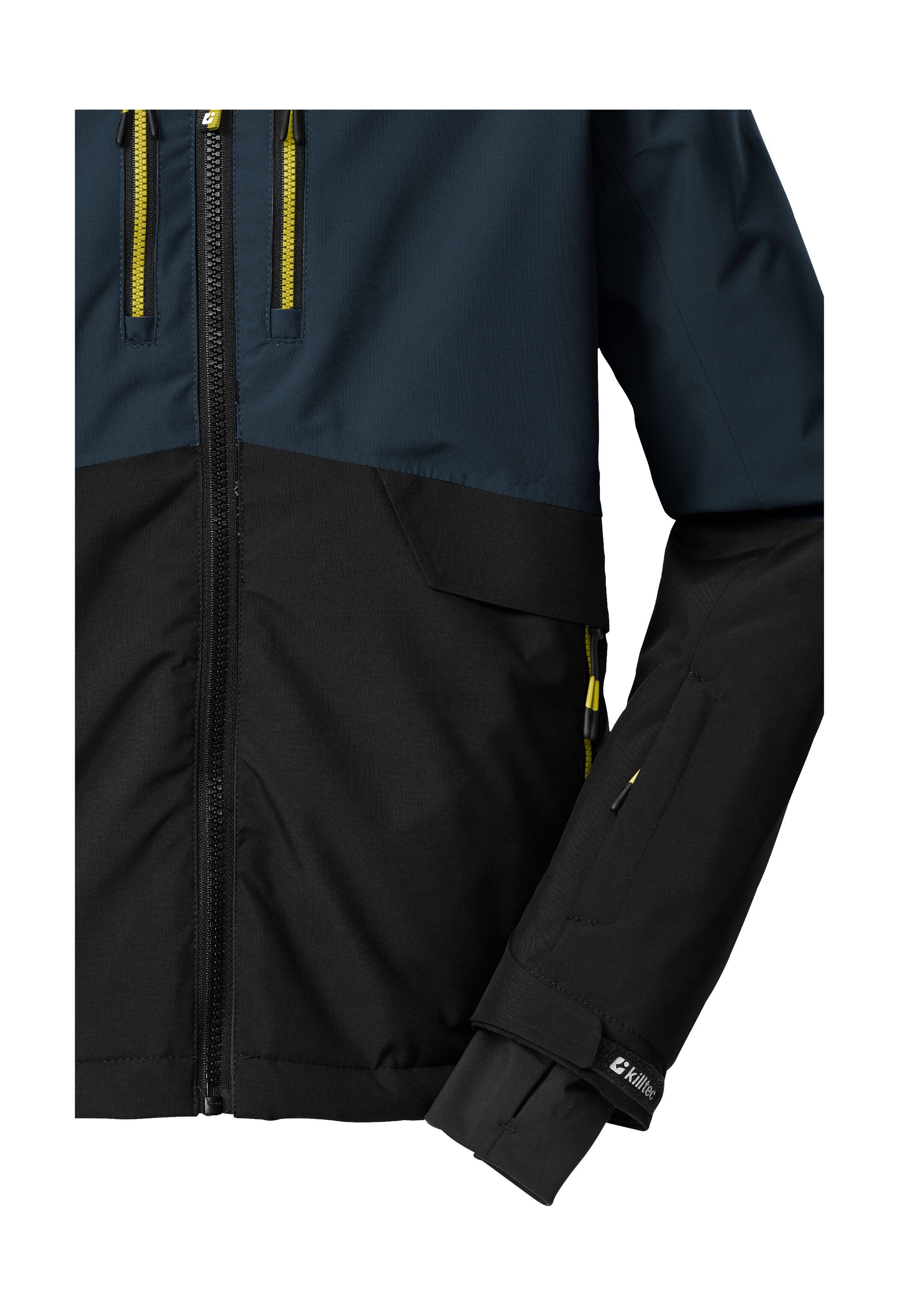 Killtec Skijacke KSW 201 BYS SKI JCKT Stylische, wasser- und winddichte Skijacke mit reflektierenden Details