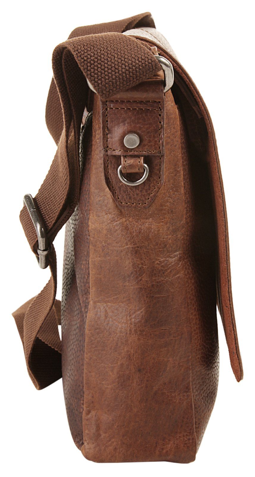 BODENSCHATZ Messenger Bag (1-tlg), echt Leder