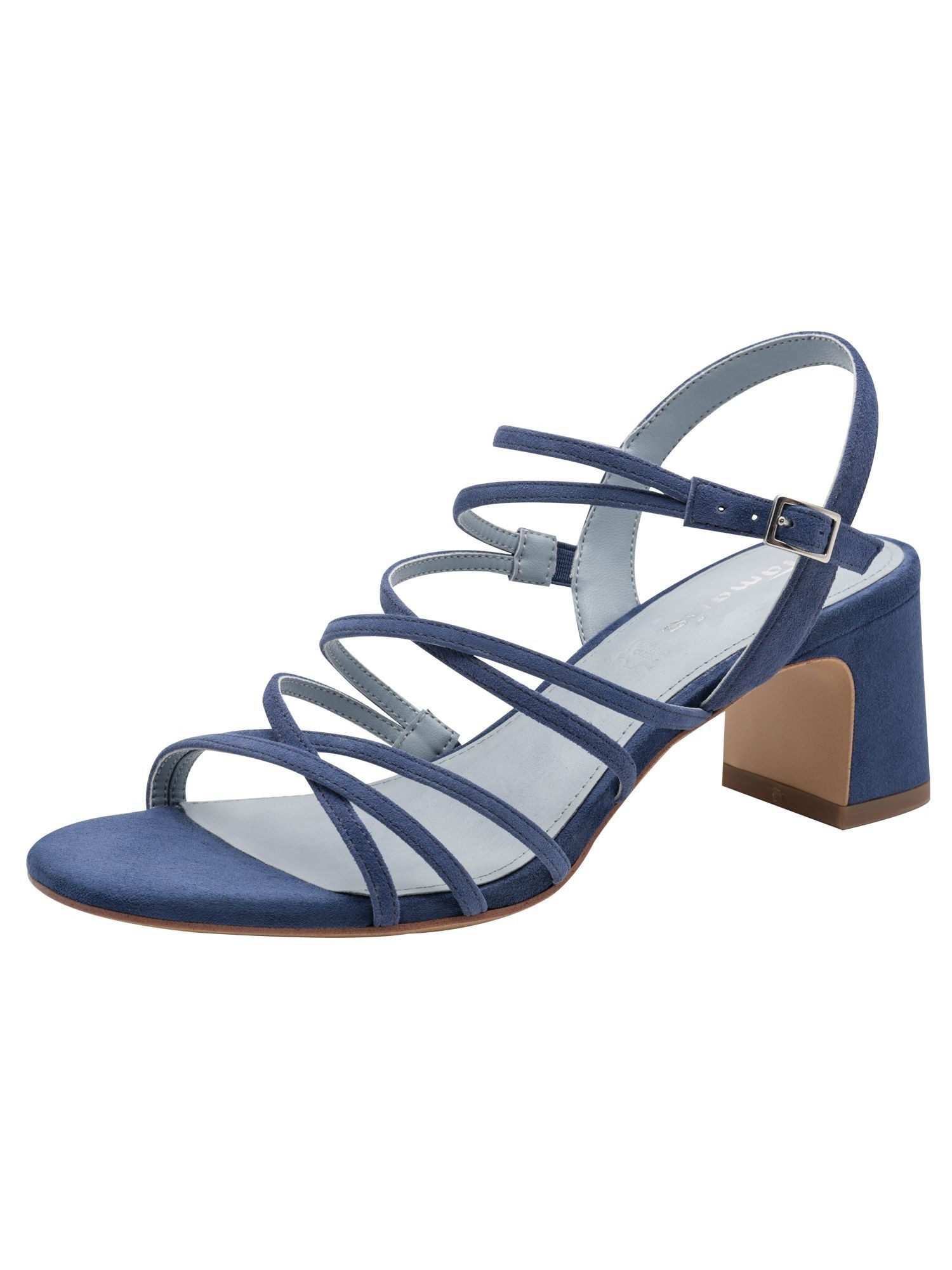 Tamaris ANTIslide, TOUCH-IT, ANTIshokk aus Leder Sandalette ANTIslide