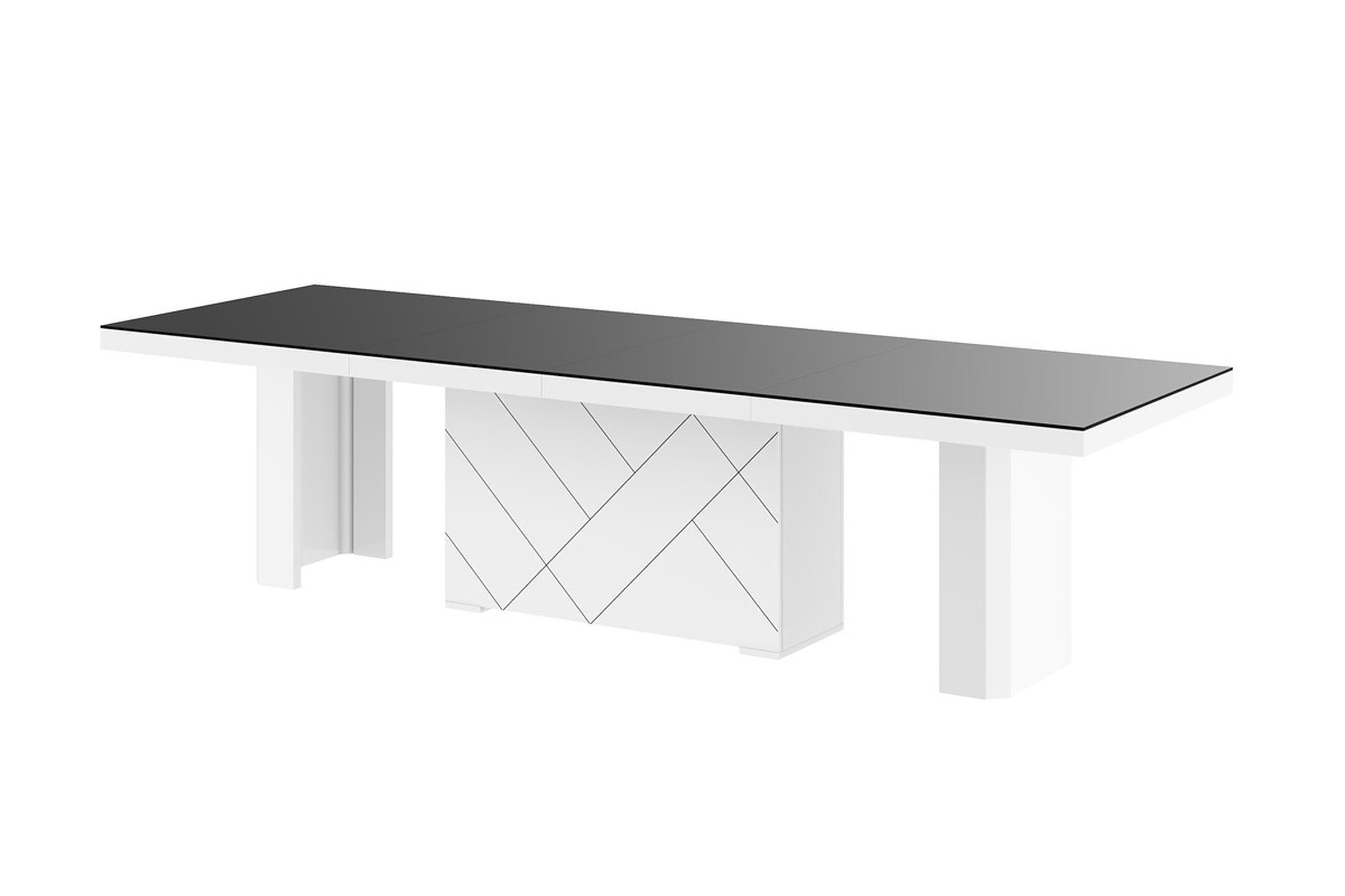 designimpex Esstisch HEK-111 Grau Anthrazit matt günstig online kaufen