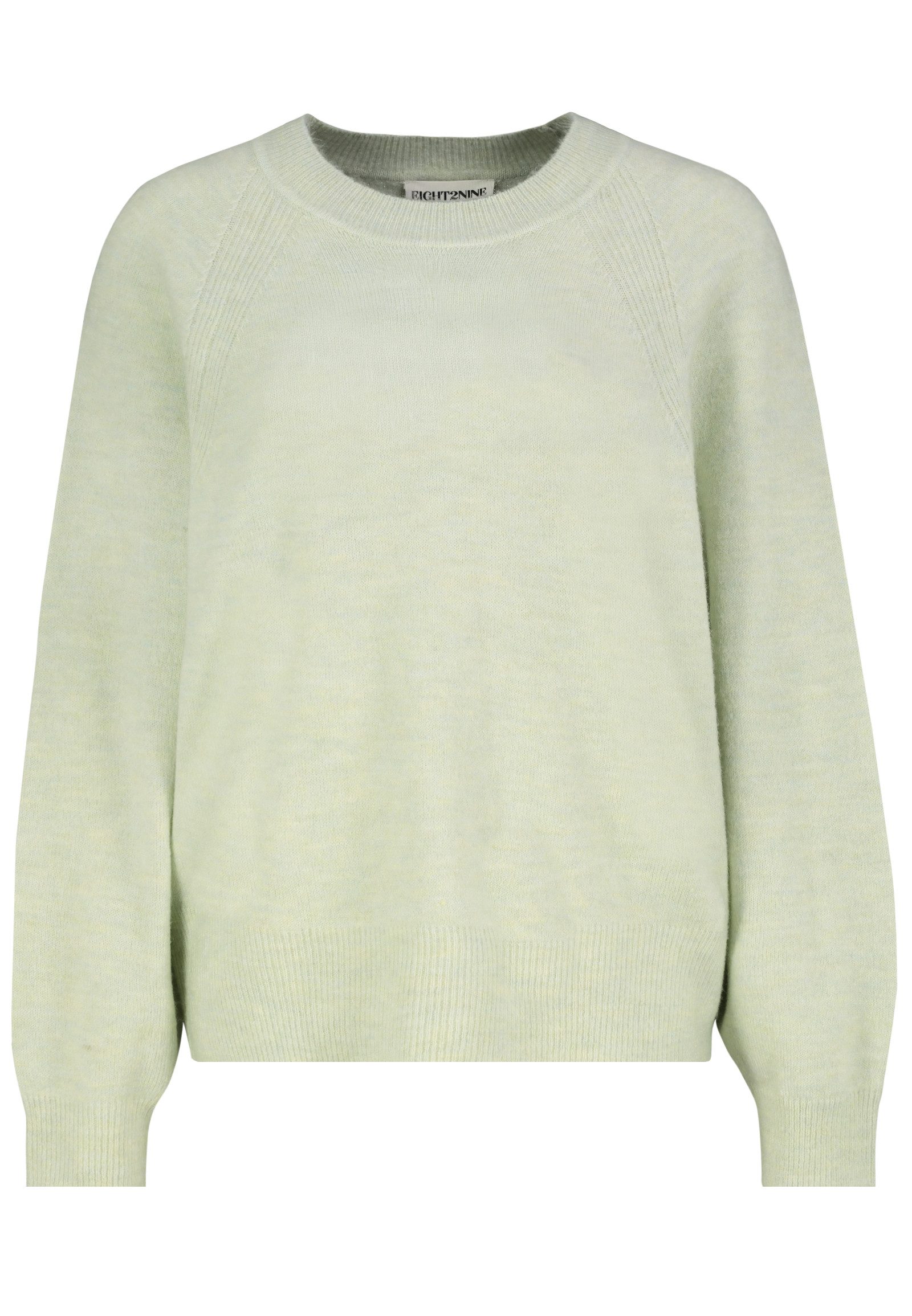 Eight2Nine Strickpullover Damen Feinstrickpullover Relaxed Fit, flauschig