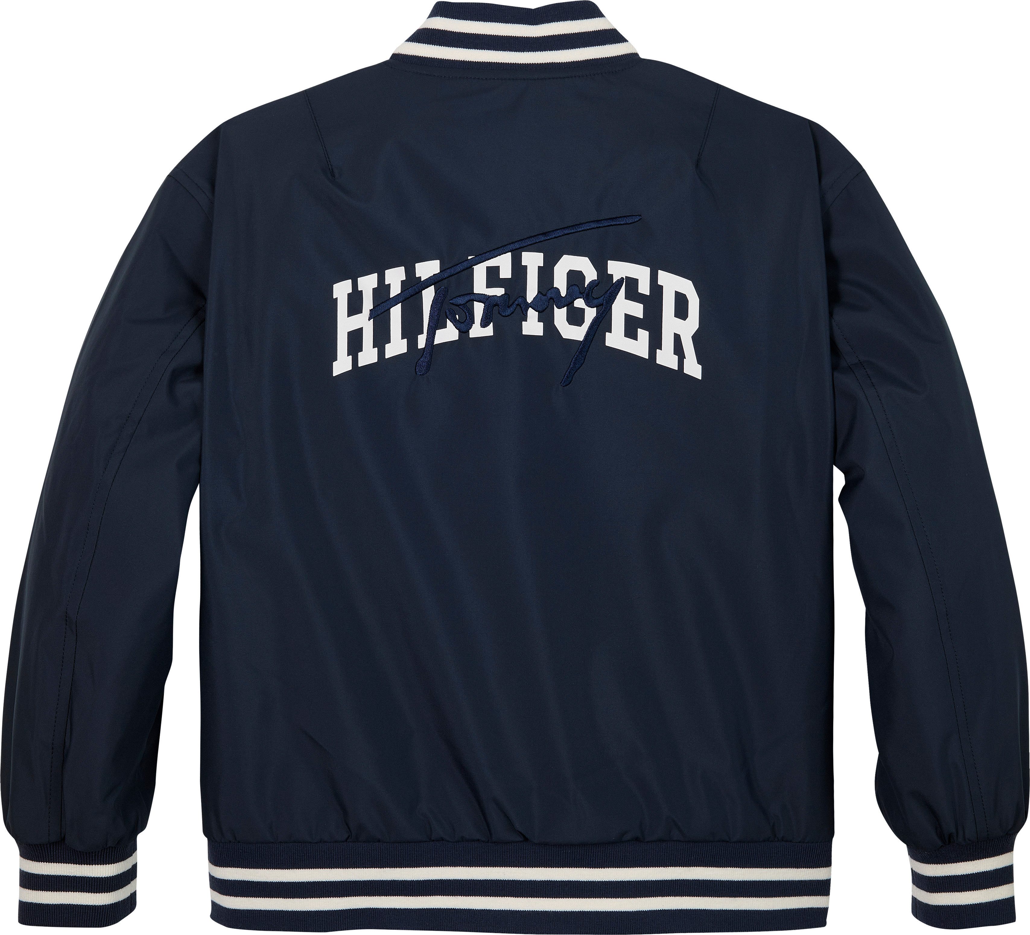 Tommy Hilfiger Wendejacke REVERSIBLE BOMBER JACKET für Kinder bis 16 Jahre – Bild 5 von 5
